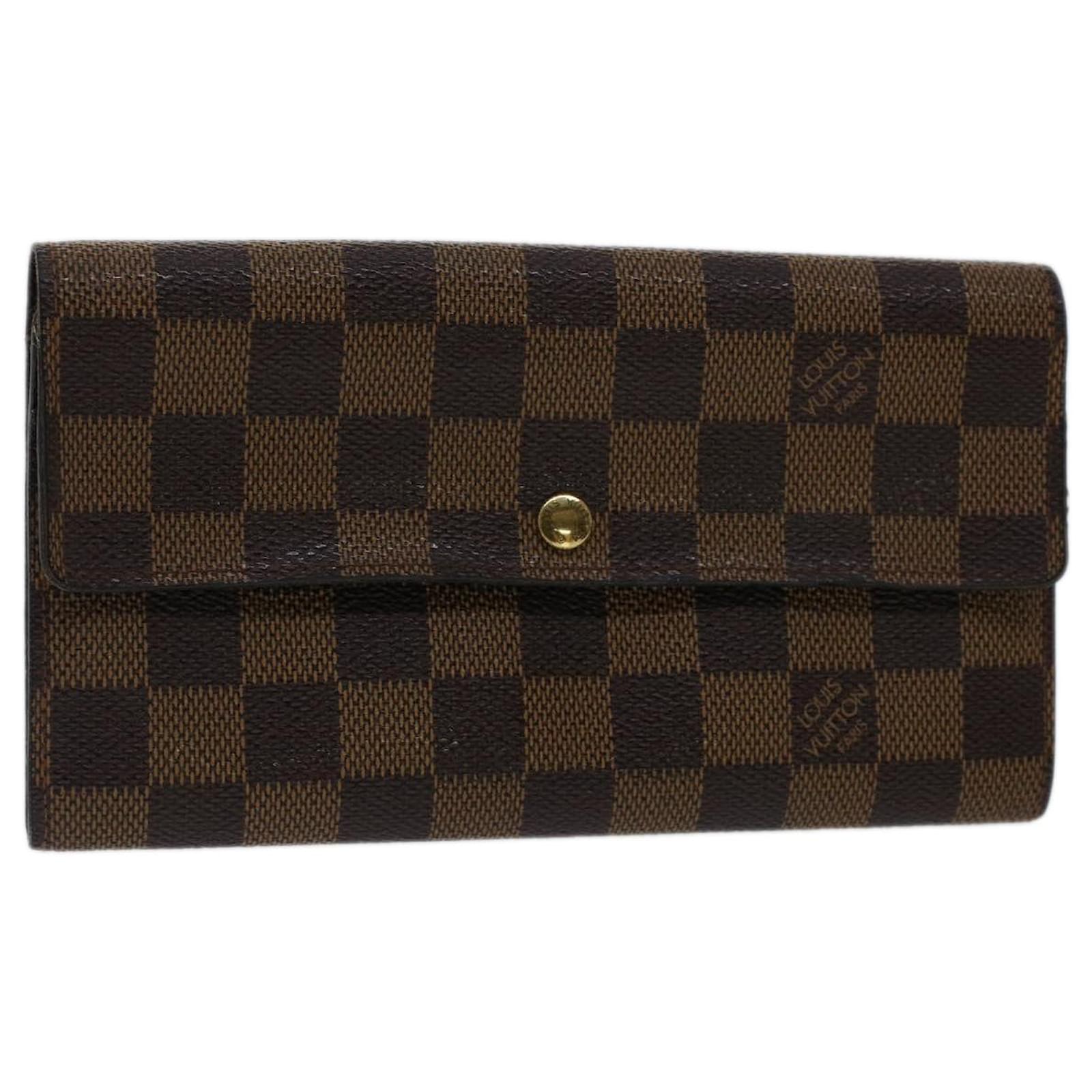 LOUIS VUITTON Monogram Pochette Porte Monnaie Credit Wallet M61725 Auth  lt445