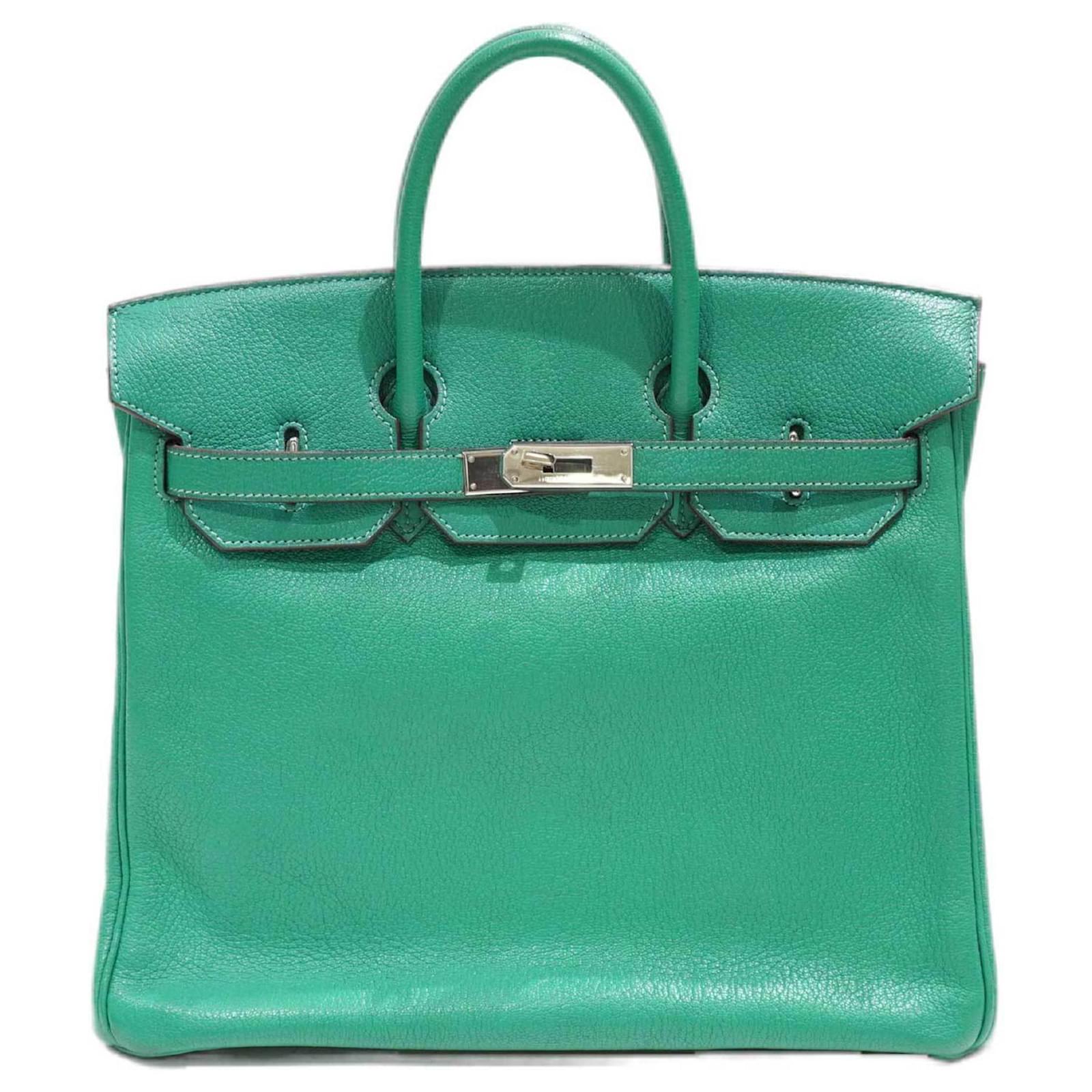 Hermès HERMES BIRKIN Green Leather ref.1046305 Joli Closet