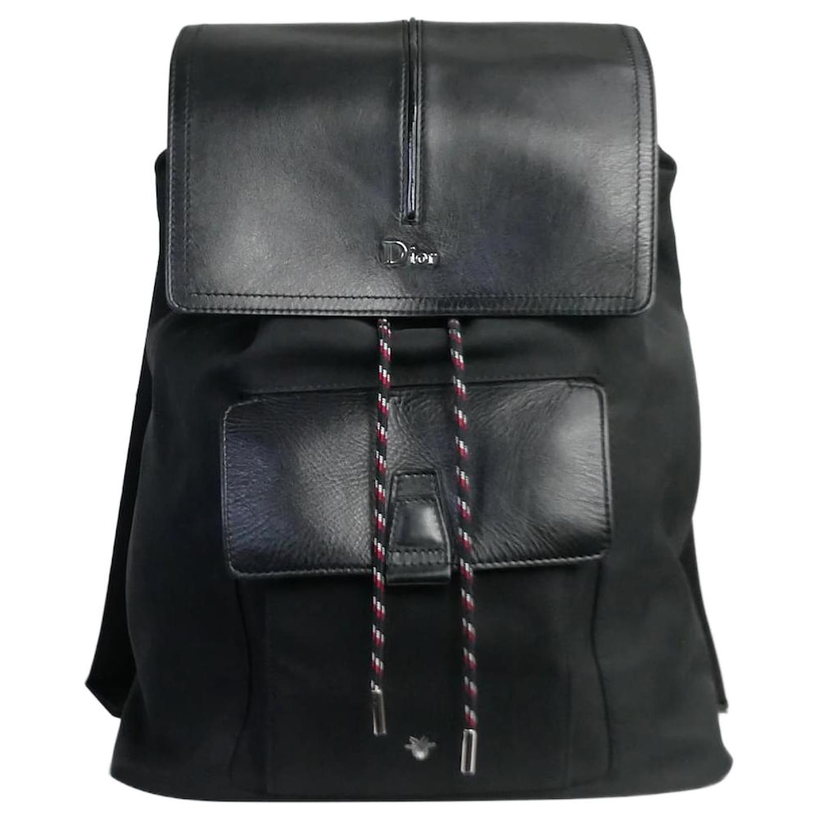 Christian Dior Black 2019 Motion backpack Nylon ref.1046669 Joli Closet