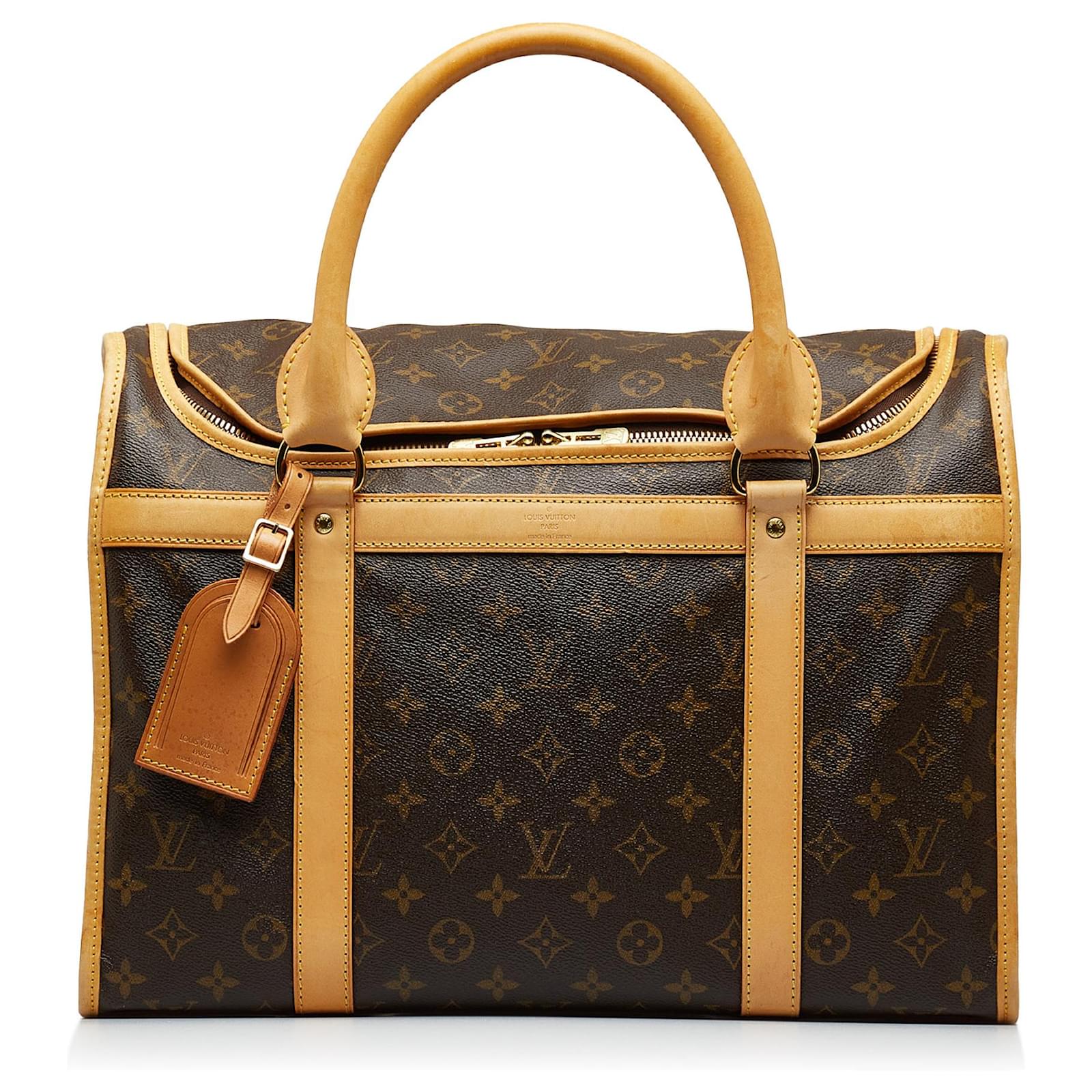 Louis Vuitton Monogram Sac Chien Pet Carrier 40