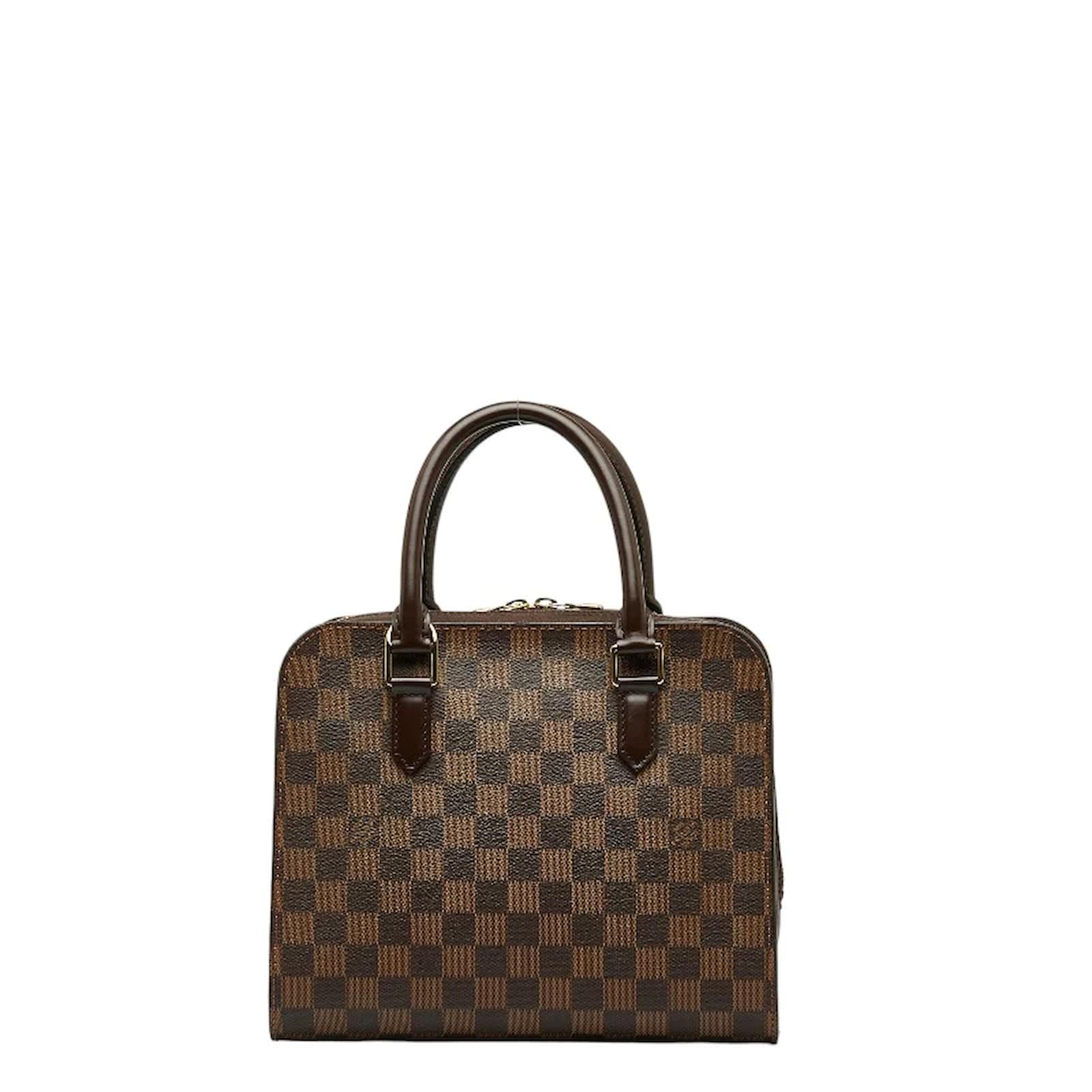 Louis Vuitton Damier Ebene Triana N51155 Brown Cloth ref.950909 - Joli  Closet