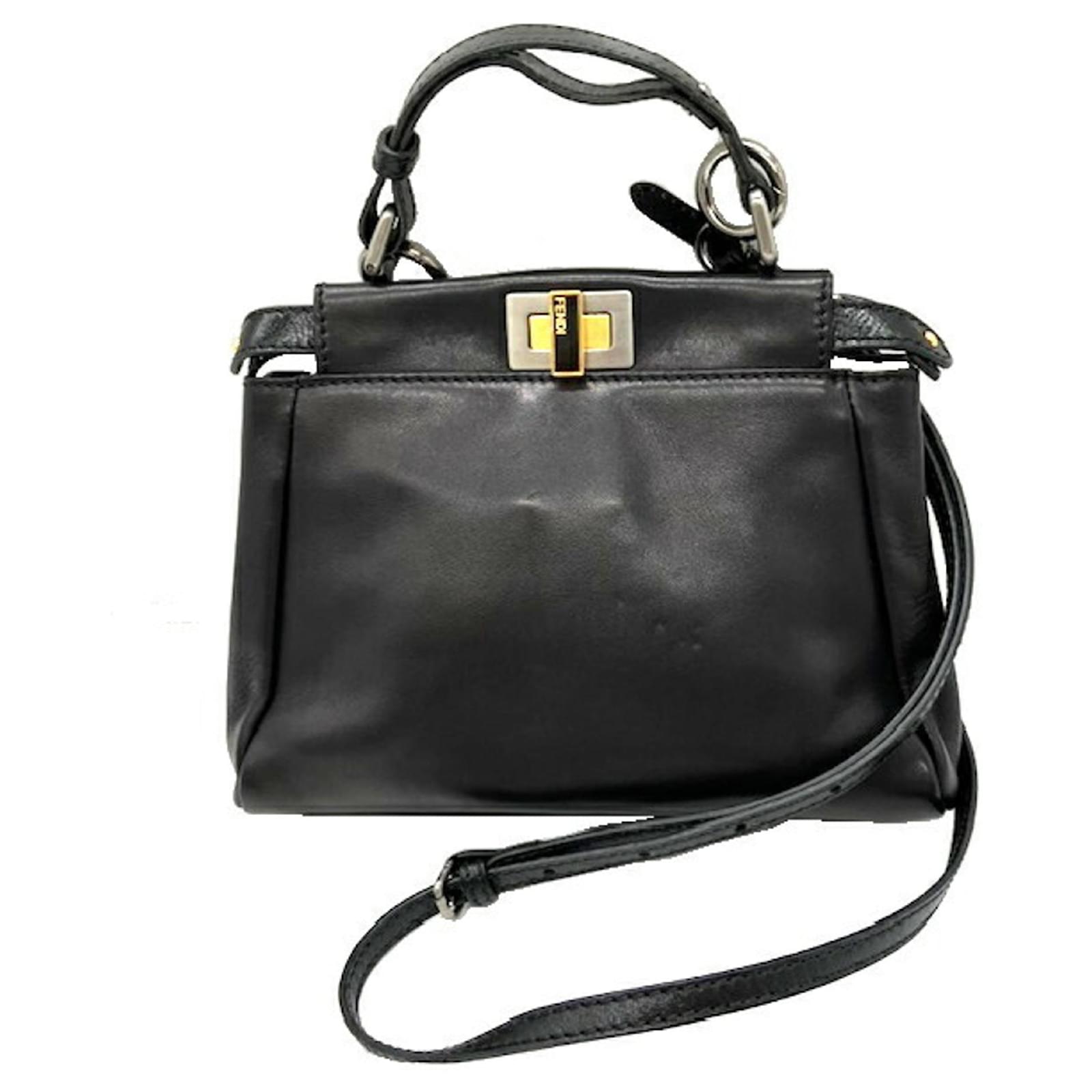 Fendi peekaboo outlet patent leather