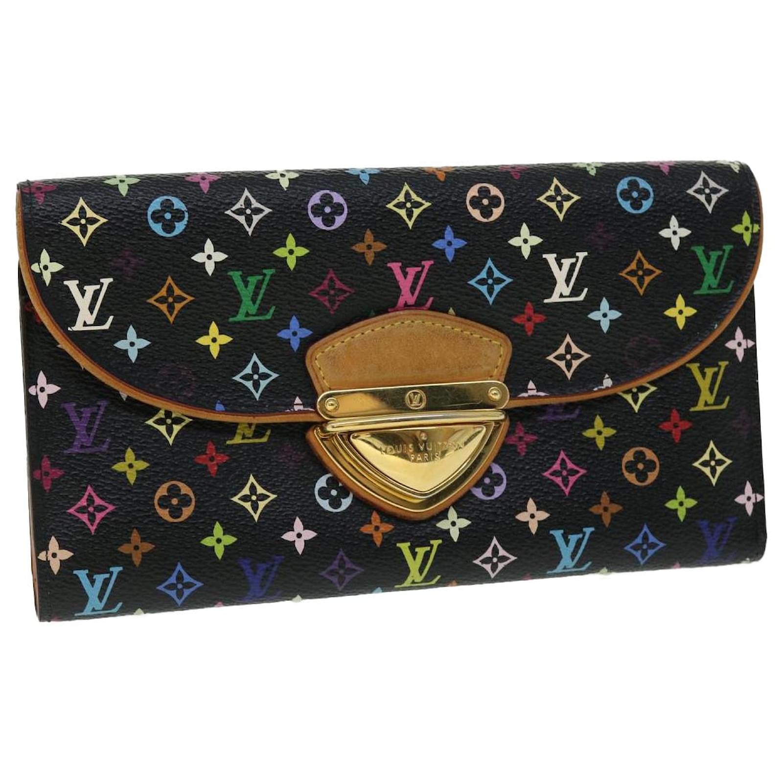 Louis Vuitton White Multicolor Eugenie Wallet