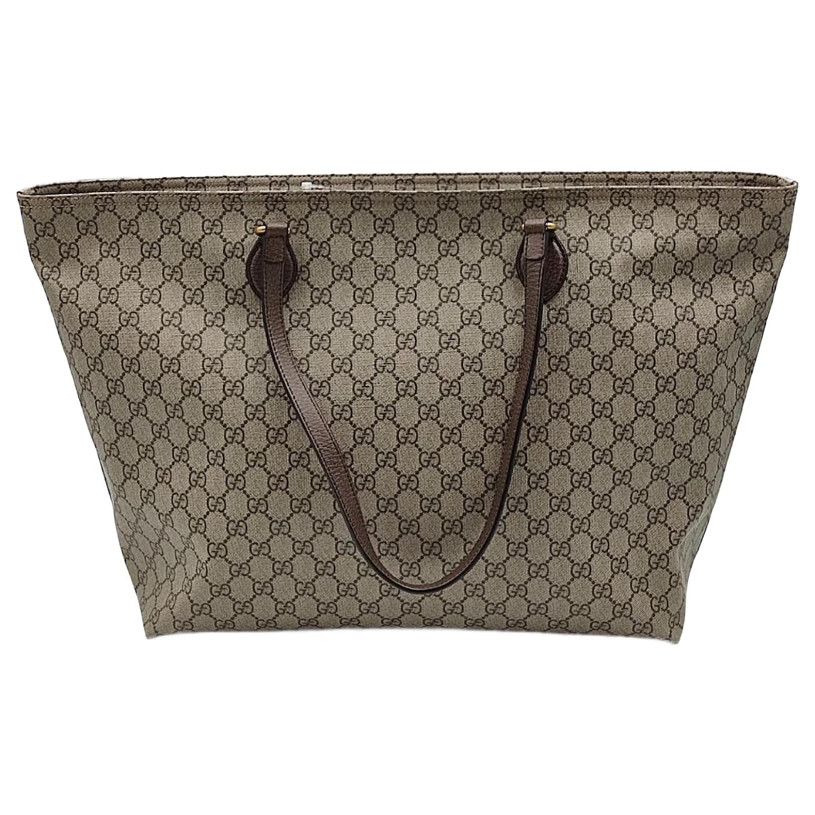 Gucci Gucci Supreme Shopper shoulder bag Beige ref.1048528 Joli Closet