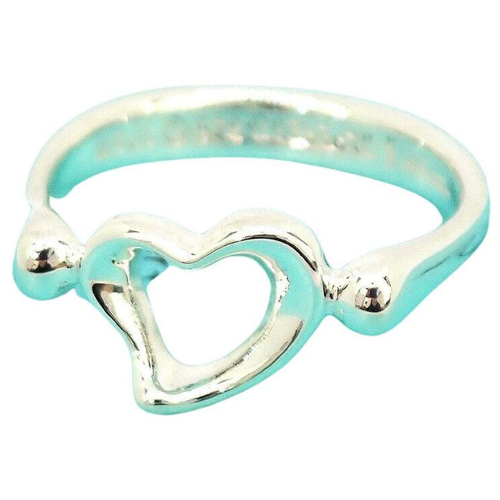 Tiffany & Co Open Heart Silvery Silver ref.1050583 - Joli Closet