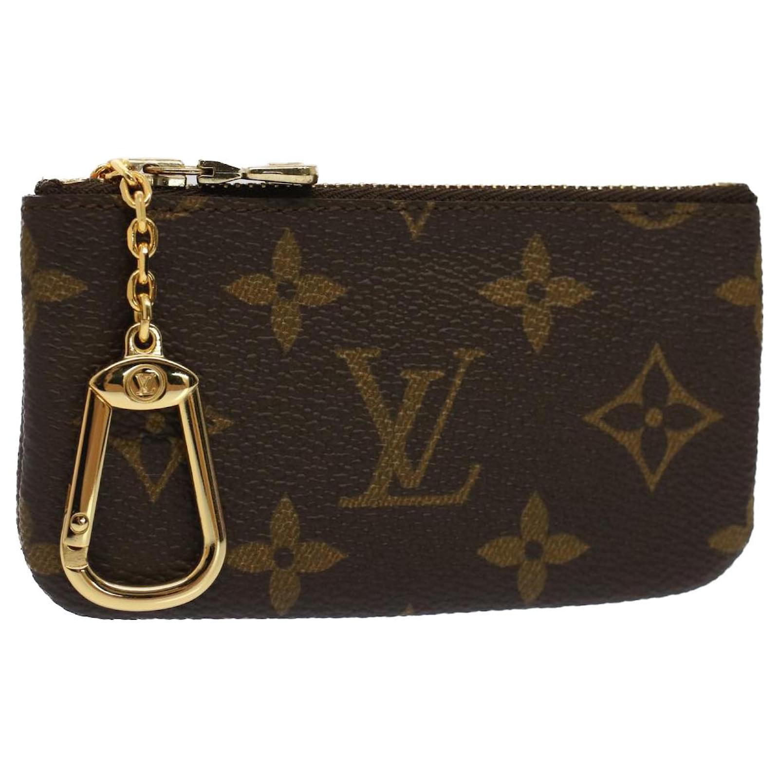 LOUIS VUITTON Monogram Pochette Cles Coin Purse Vintage M62650 LV