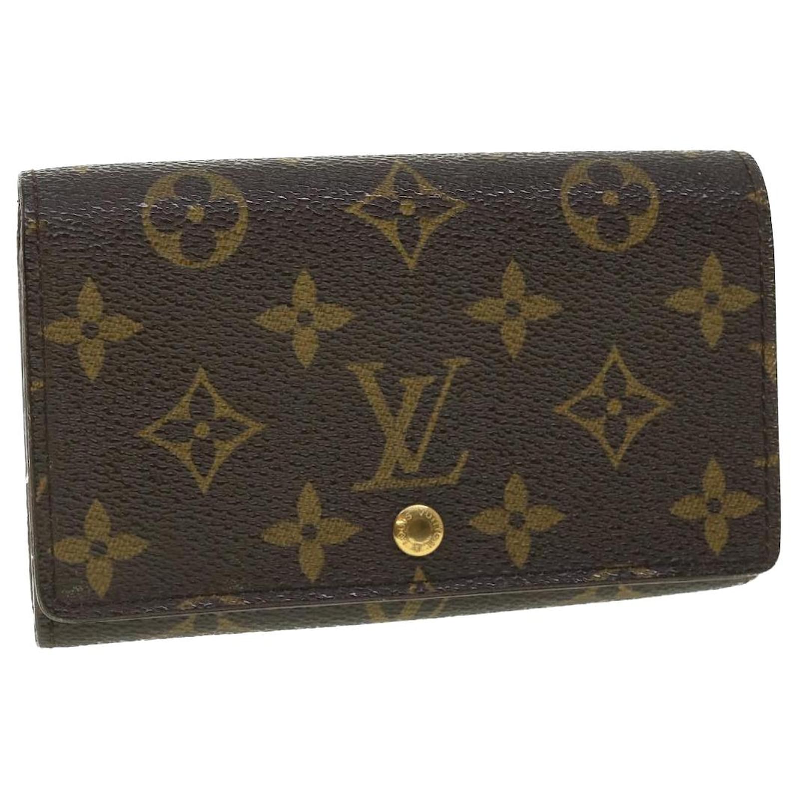 Louis-Vuitton-Monogram-Set-of-3-Porte-Monnaie-Billet-Tresor-M61730