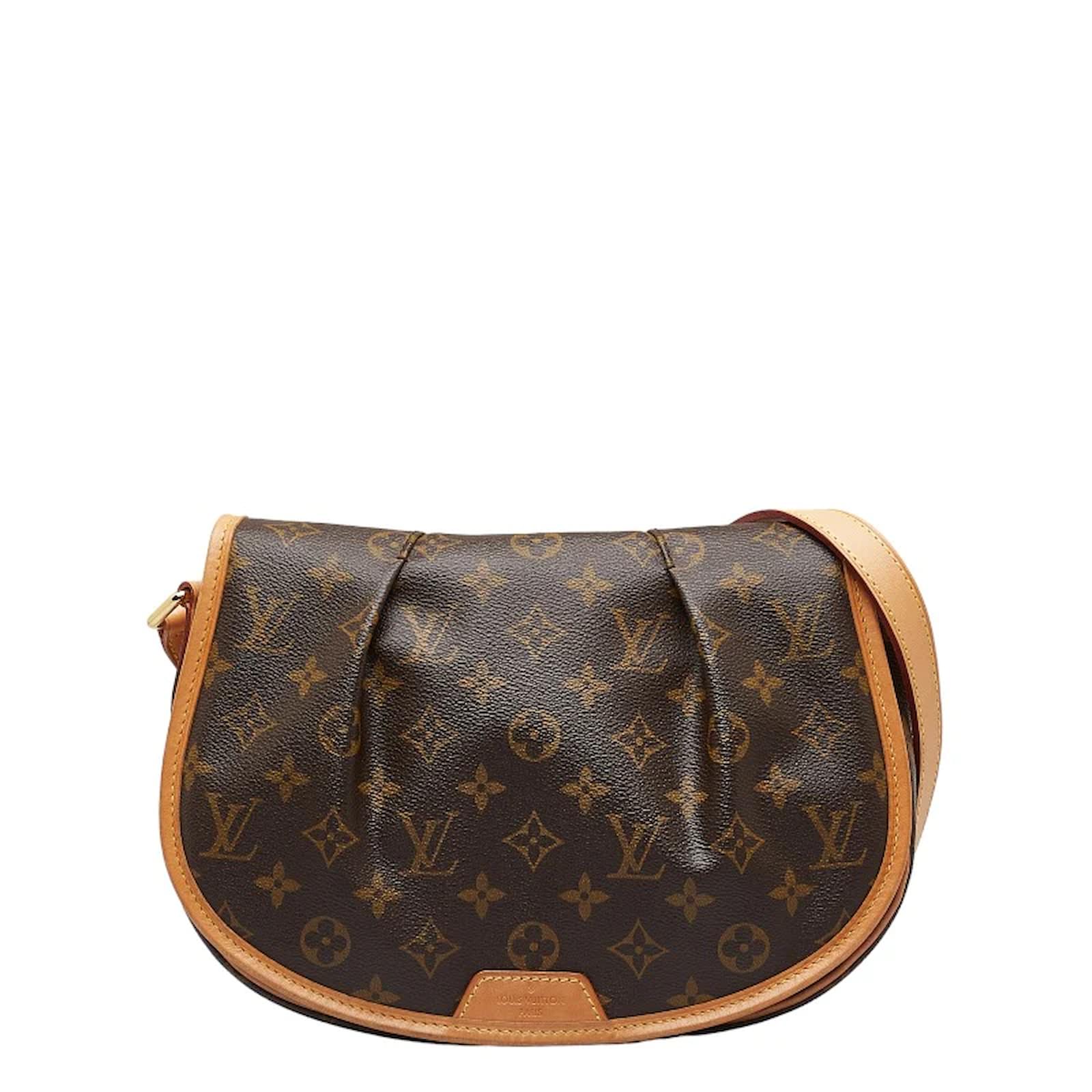 Louis Vuitton Menilmontant PM M40474 Monogram Canvas Crossbody Bag