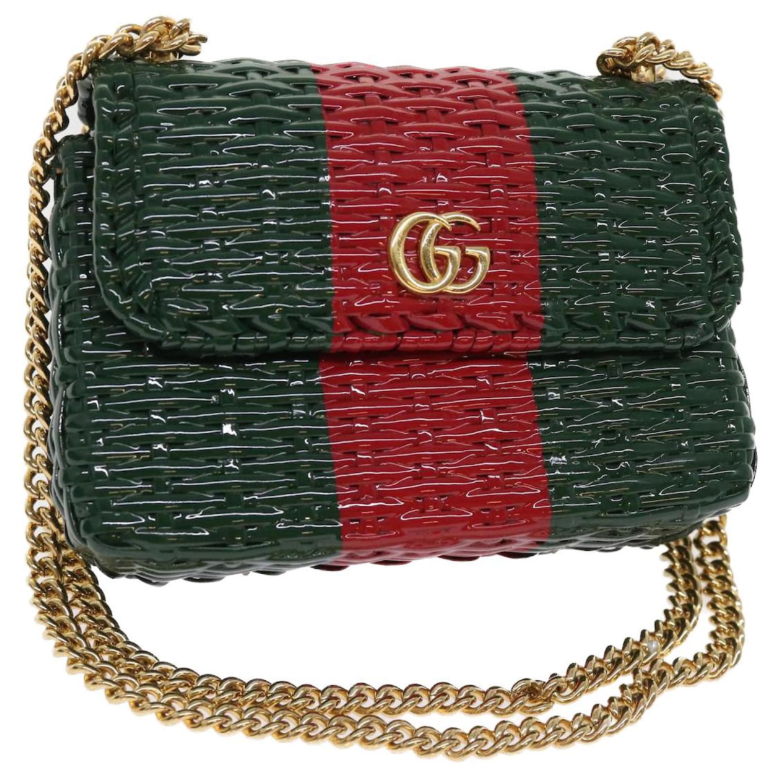 Gucci wicker sale shoulder bag