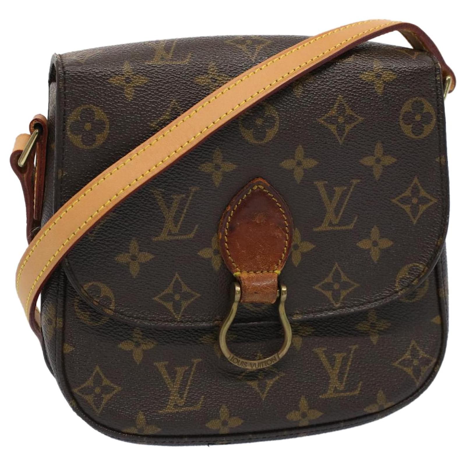 LOUIS VUITTON Monogram Saint Cloud MM Shoulder Bag Vintage M51243