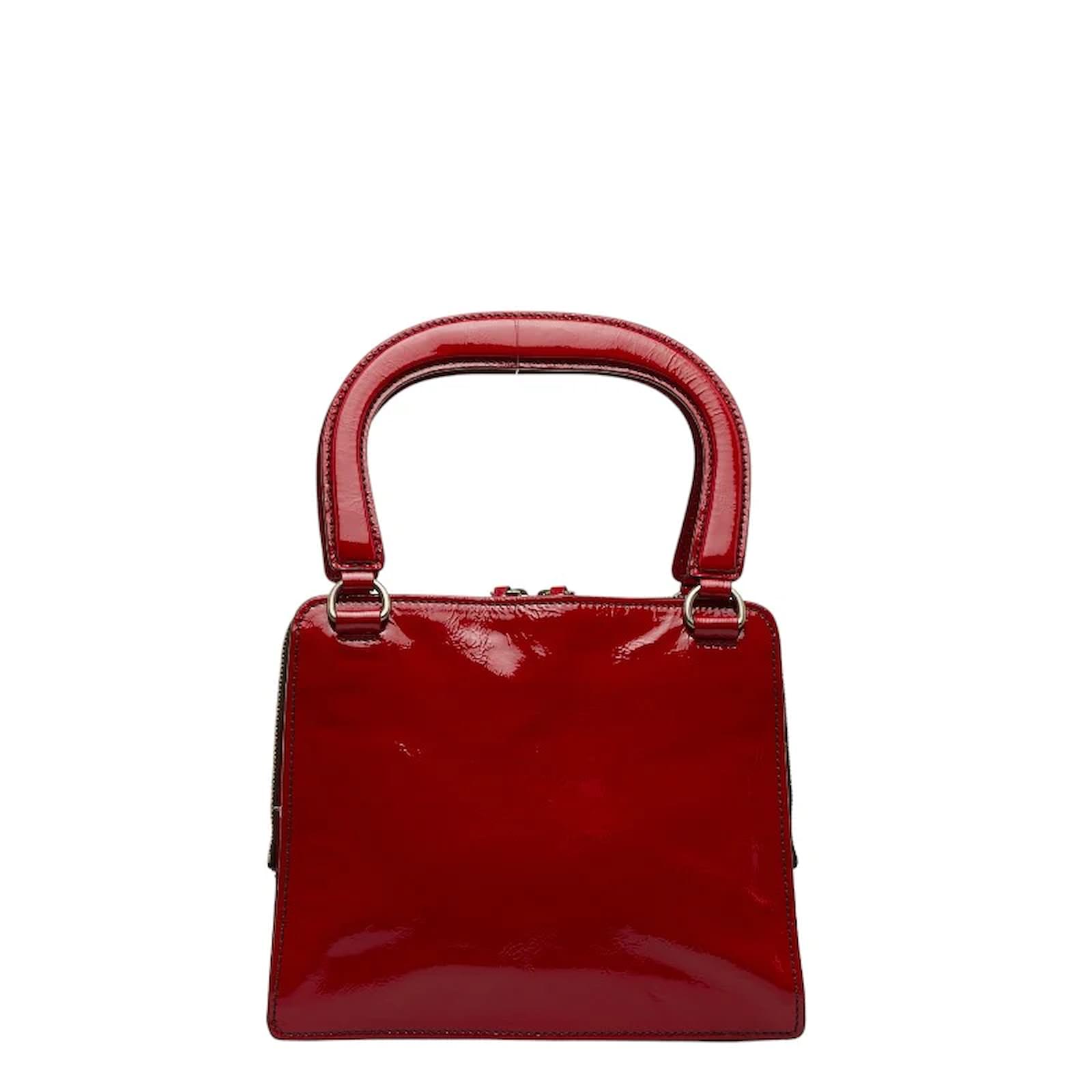 バッグ miu miu patent leather 2way hand bag Miu Miu Women's' Patent Leather Mini Bag in Black | LN-CC®