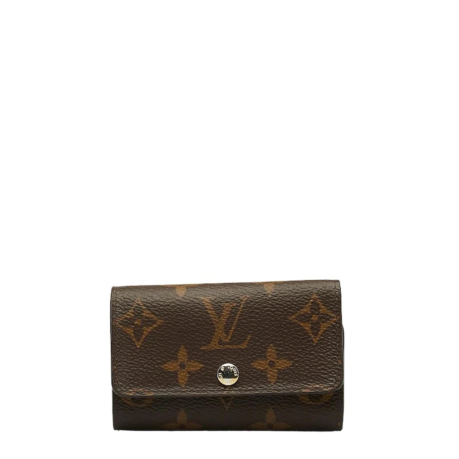 Louis Vuitton Monogram 6 Key Holder M62630 Brown Cloth ref.1052642 - Joli  Closet