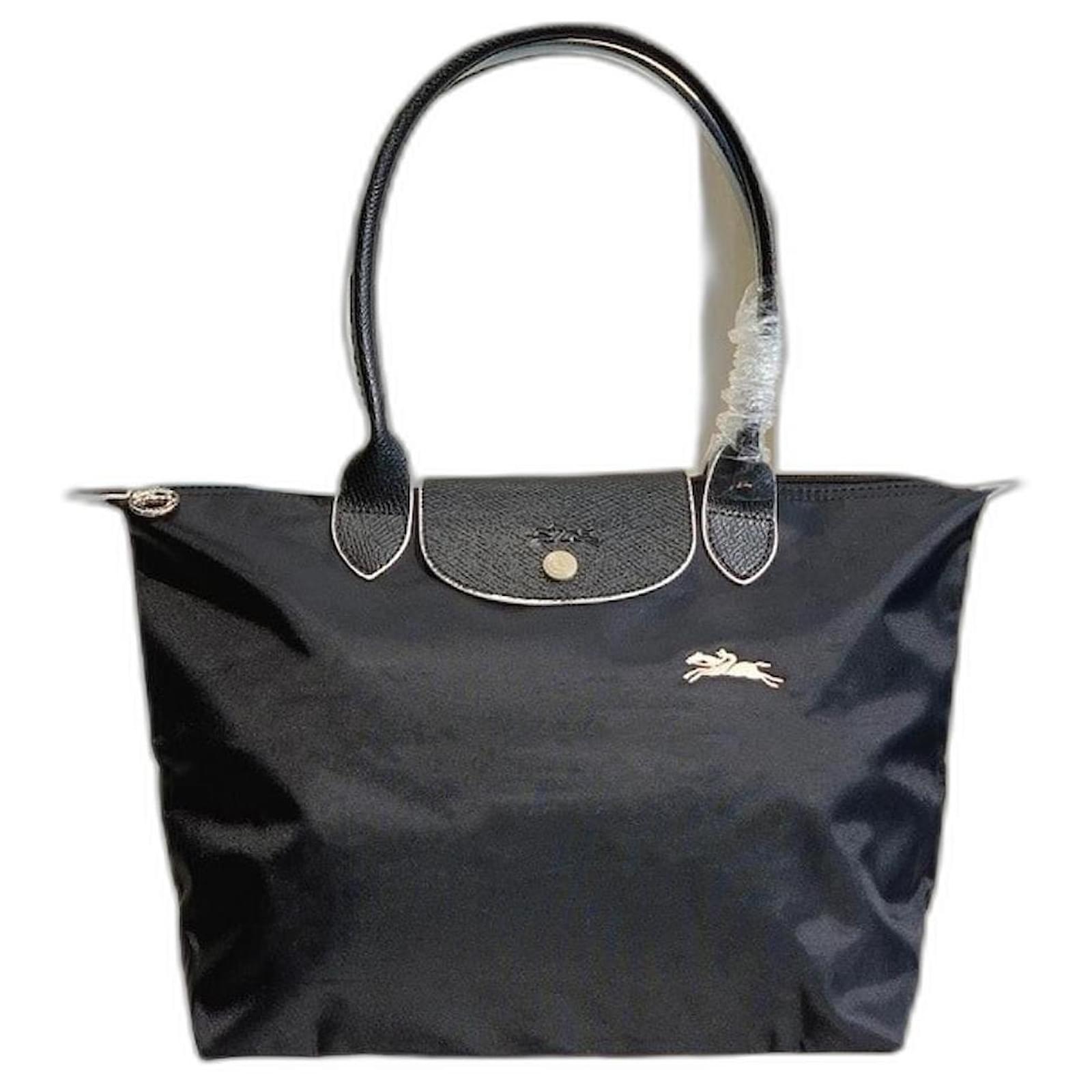 Longchamp Travel bag Black Leather ref.1053245 Joli Closet