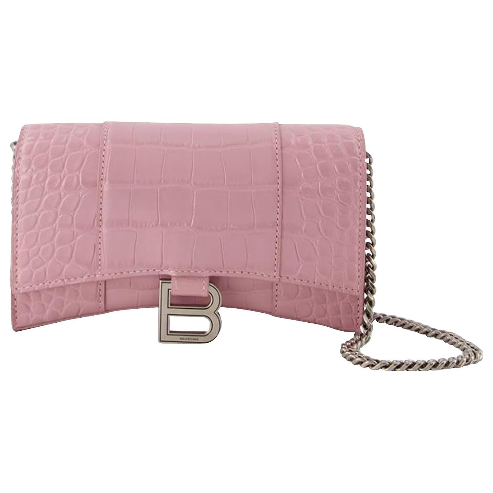 Pink Balenciaga Hourglass Baguette Balenciaga 'XX Shoulder Flap