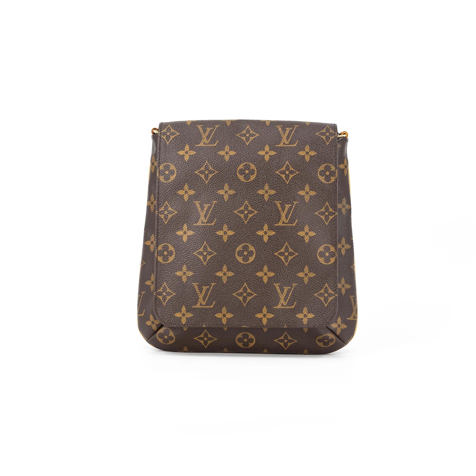 Louis Vuitton Monogram Musette Salsa Short Strap Brown Cloth ref.1053912 -  Joli Closet