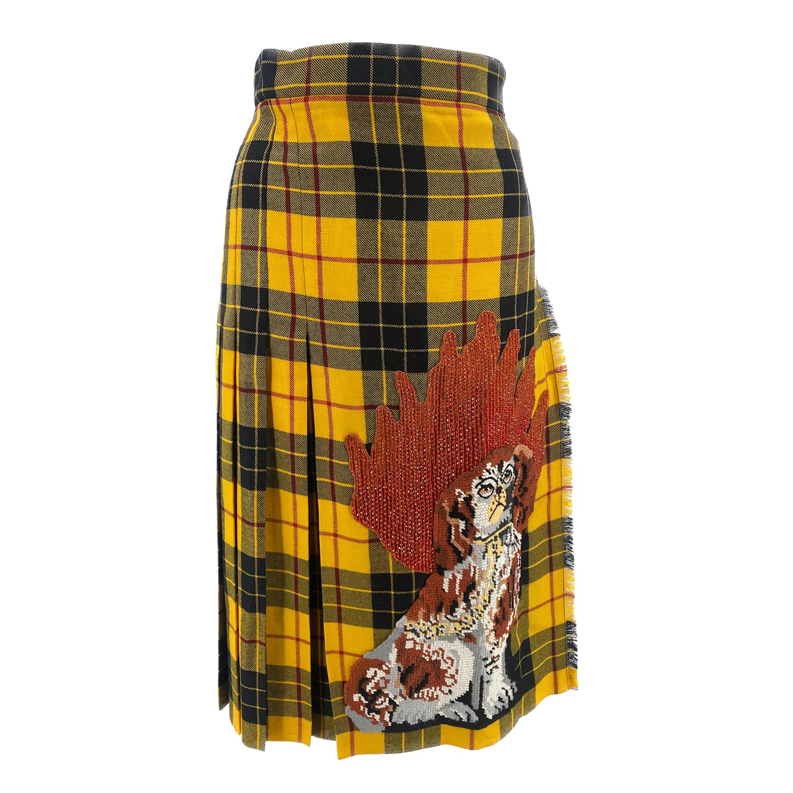 Plaid skirt gucci best sale