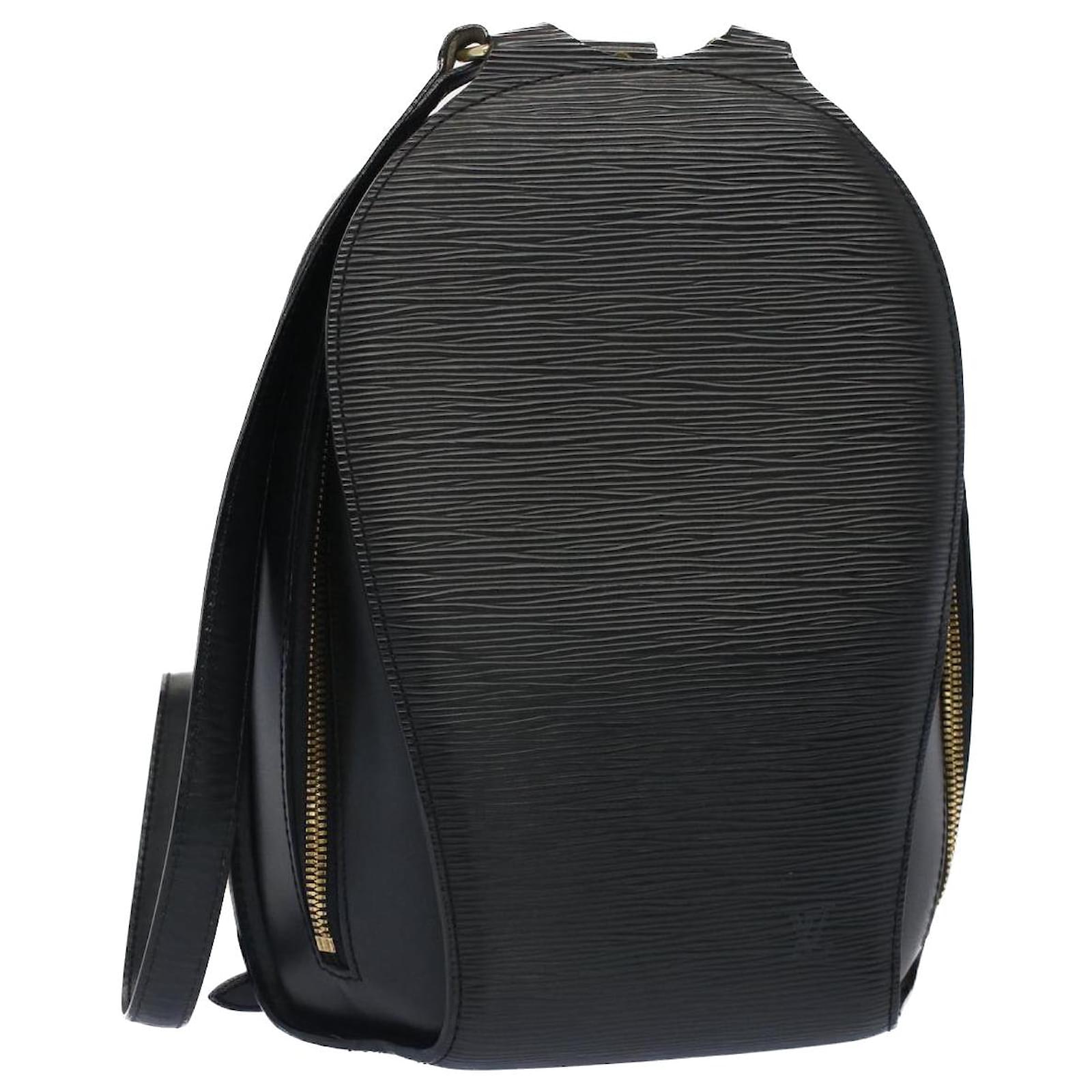Louis Vuitton Vintage - Epi Mabillon Bag - Black - Leather and Epi