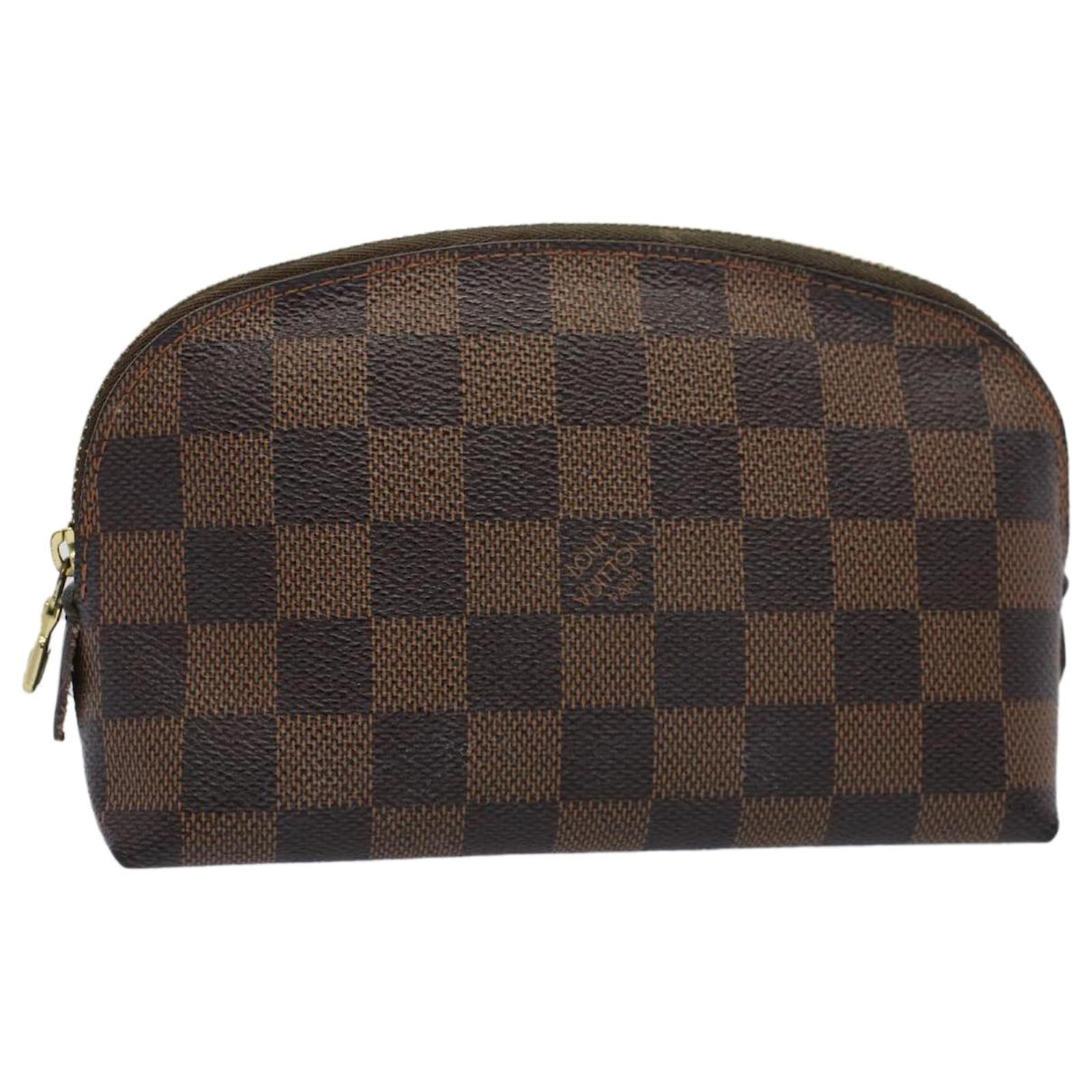 Louis Vuitton Monogram Cosmetic Pouch PM Demi Ronde Toiletry Case