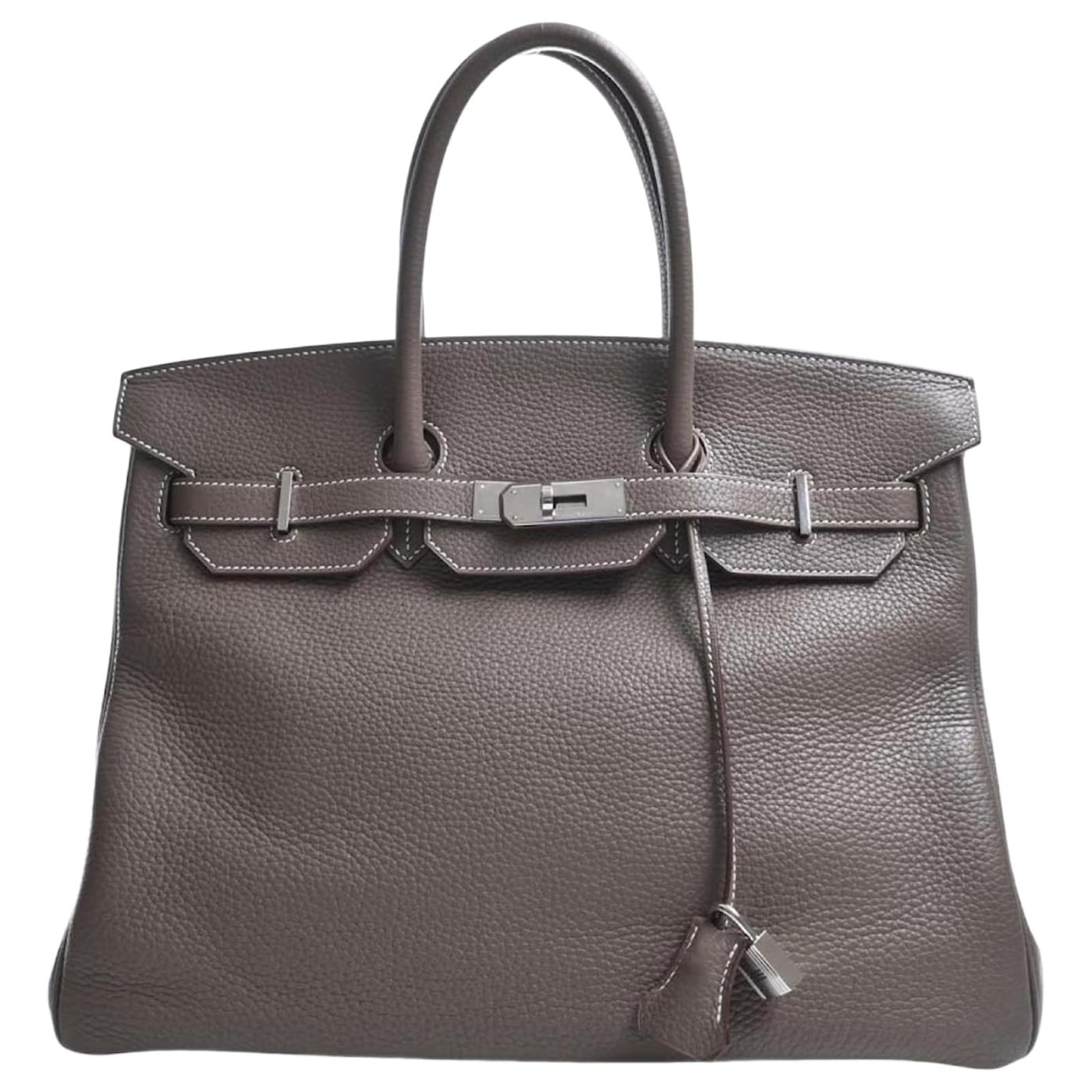 Herm S Hermes Birkin Brown Leather Ref Joli Closet