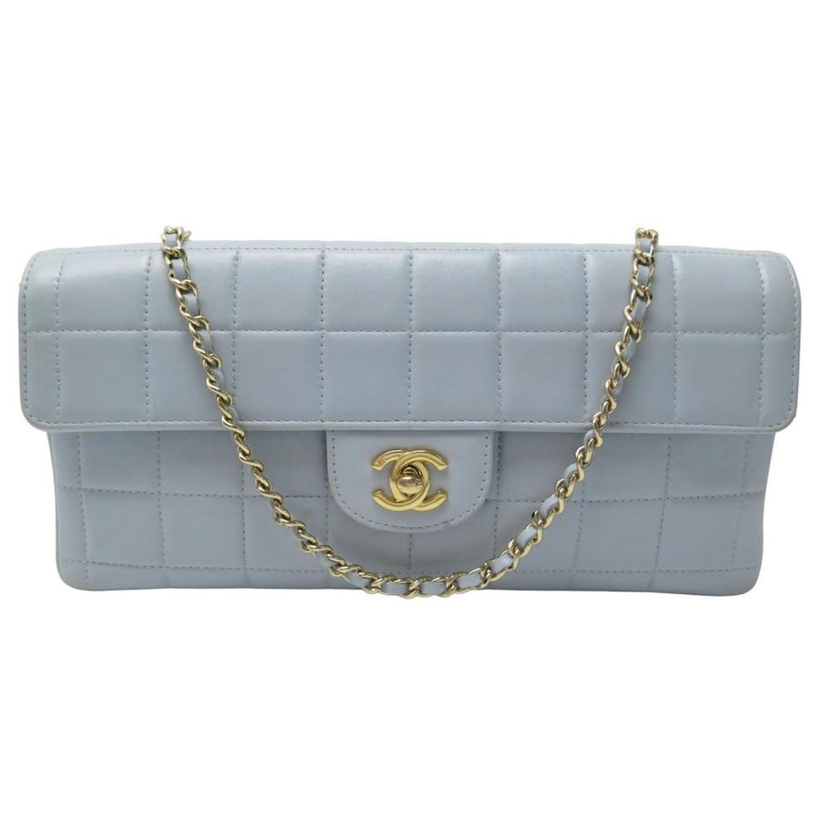Chanel Grey Glazed Matelasse Portobello Flap Bag Chanel