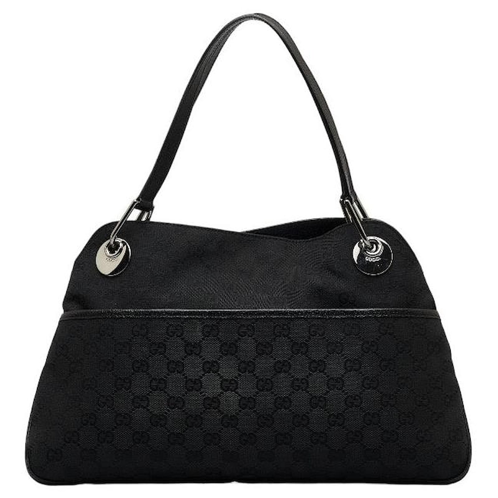 Gucci GG Canvas Eclipse Tote Bag 121023 Black Cloth ref.1056100 - Joli ...