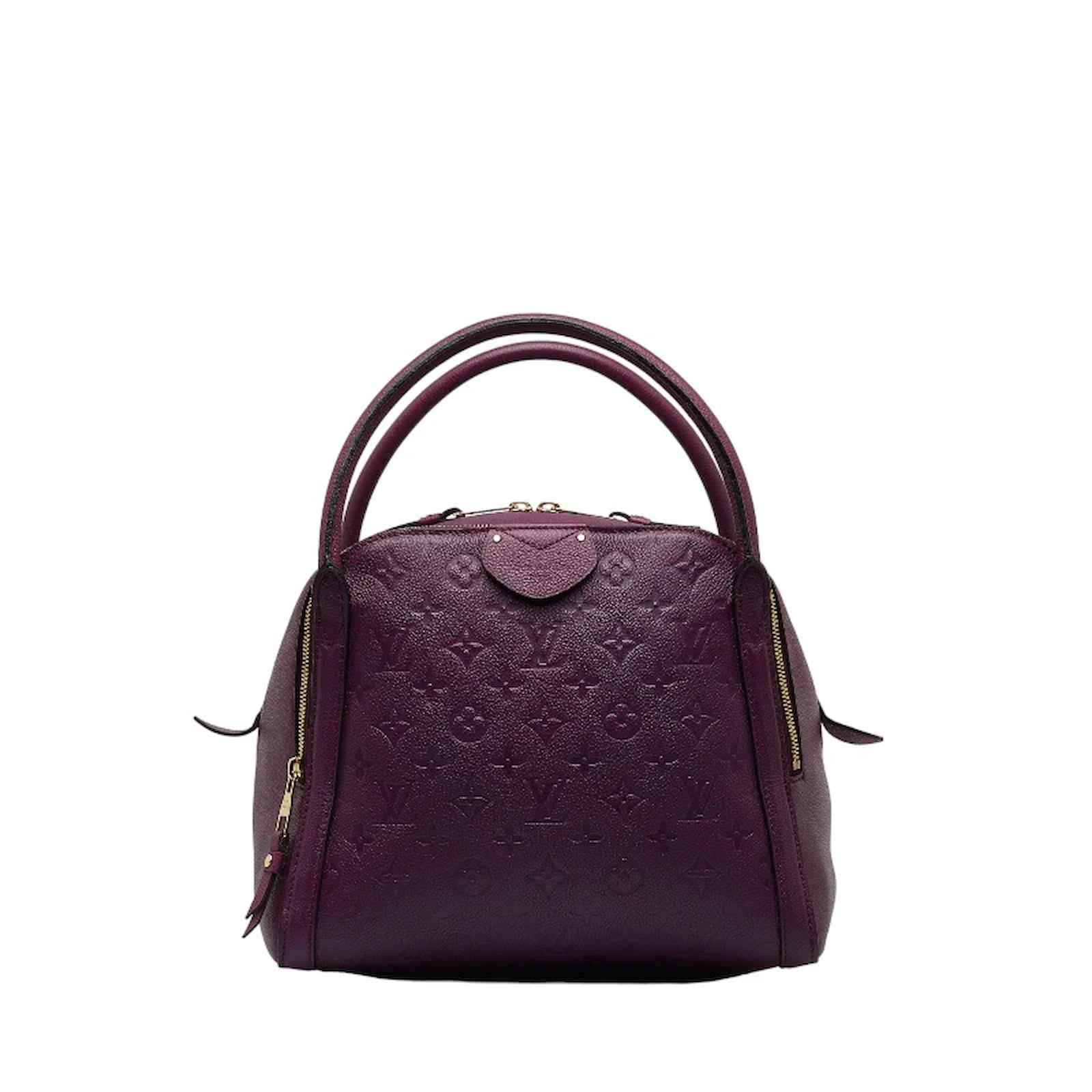 LOUIS VUITTON Monogram Empreinte Marais MM Satchel Bag