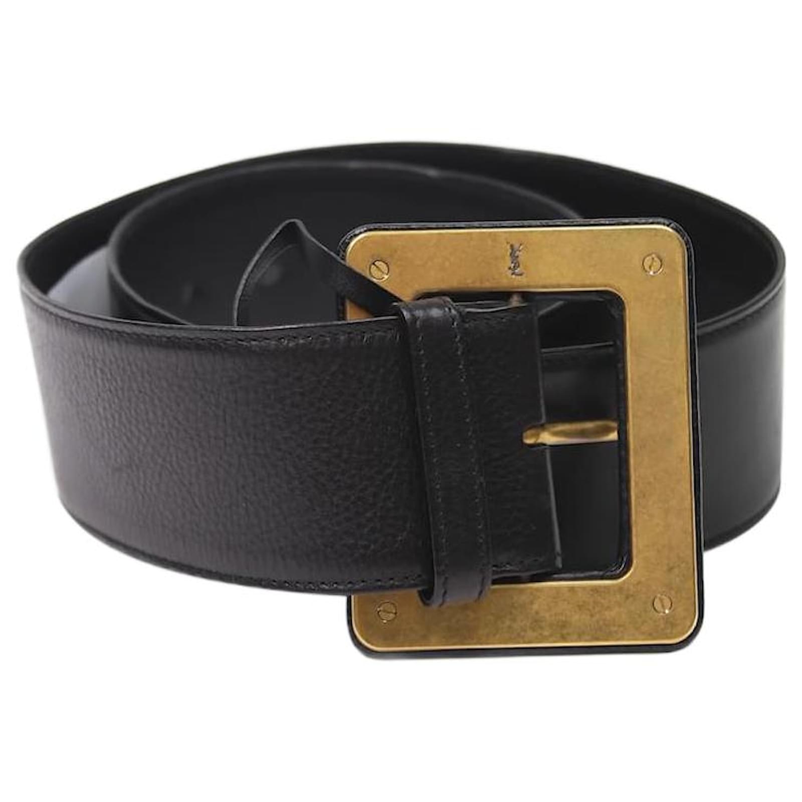 saint laurent wide belt