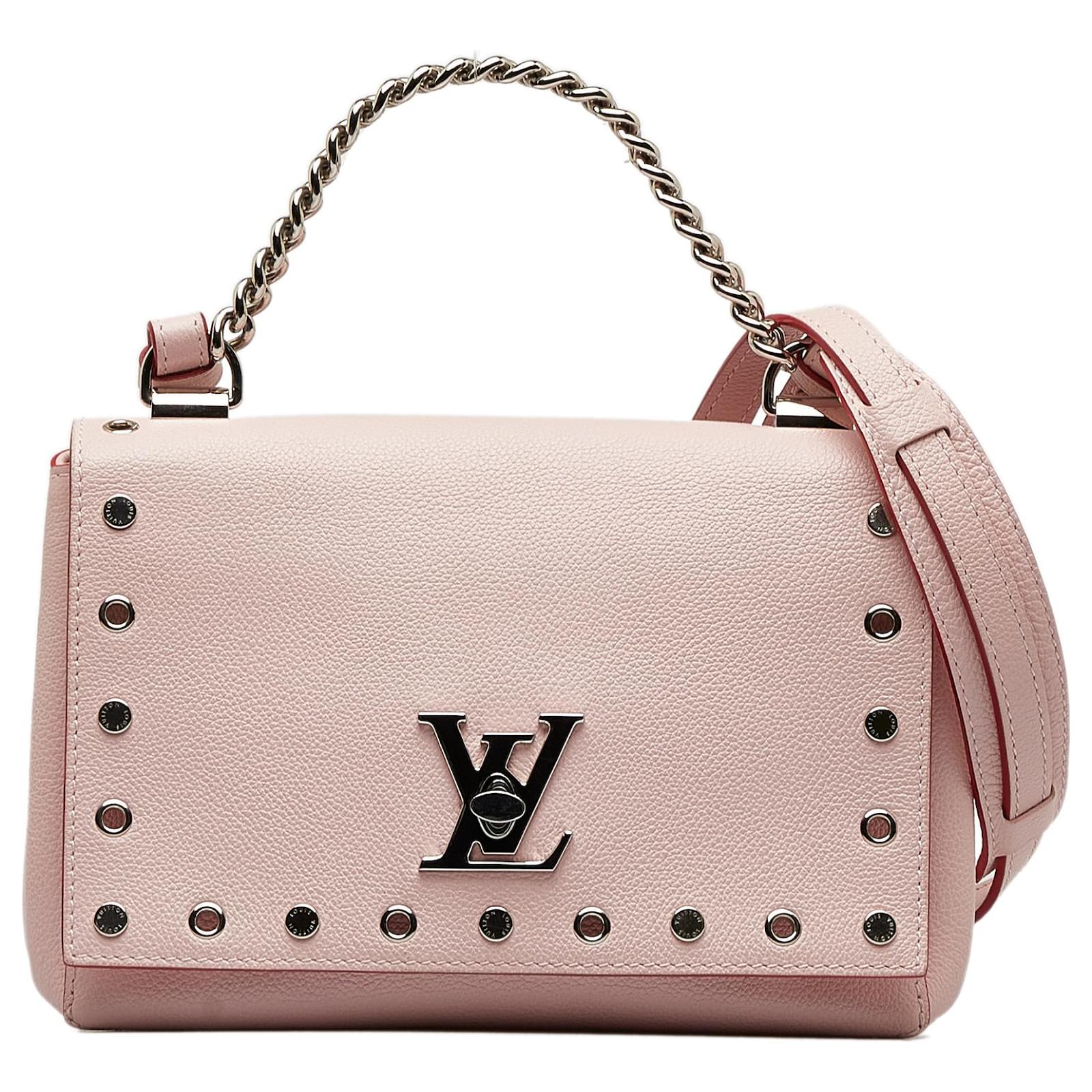 Louis Vuitton Blue, Pink Lockme II Chain Bb