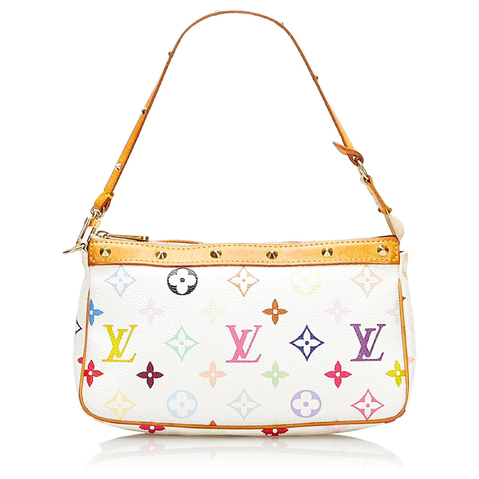 Louis Vuitton Pistache Epi Leather Pochette Accessoires Shoulder