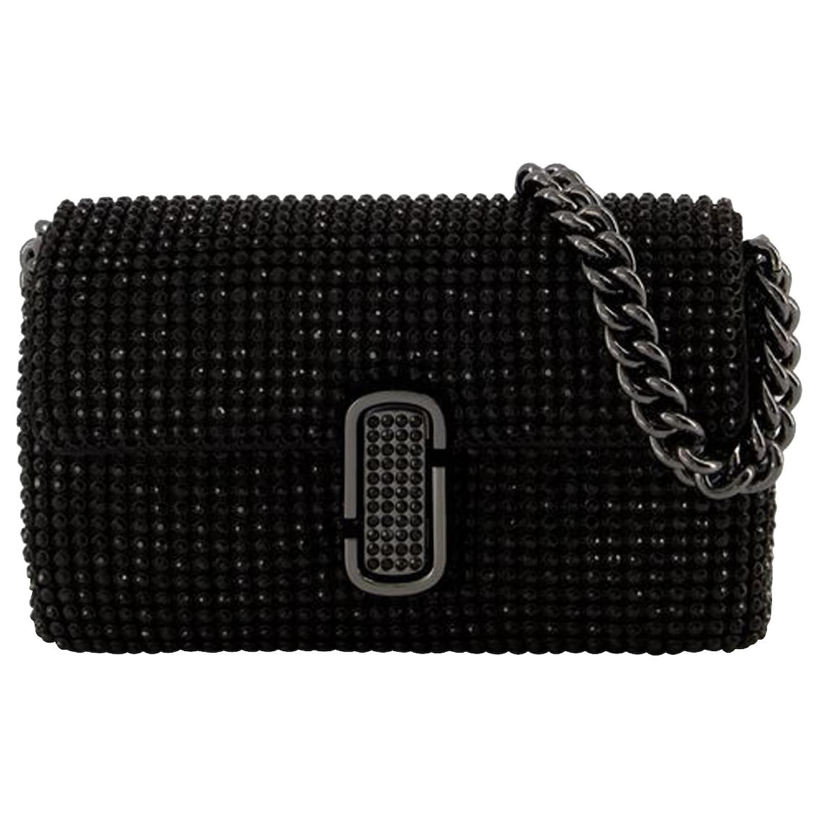 Marc Jacobs Black 'The J Marc Mini' Shoulder Bag