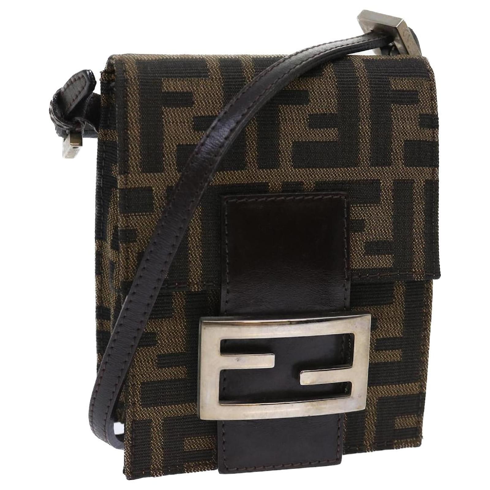 Fendi on sale zucca bag