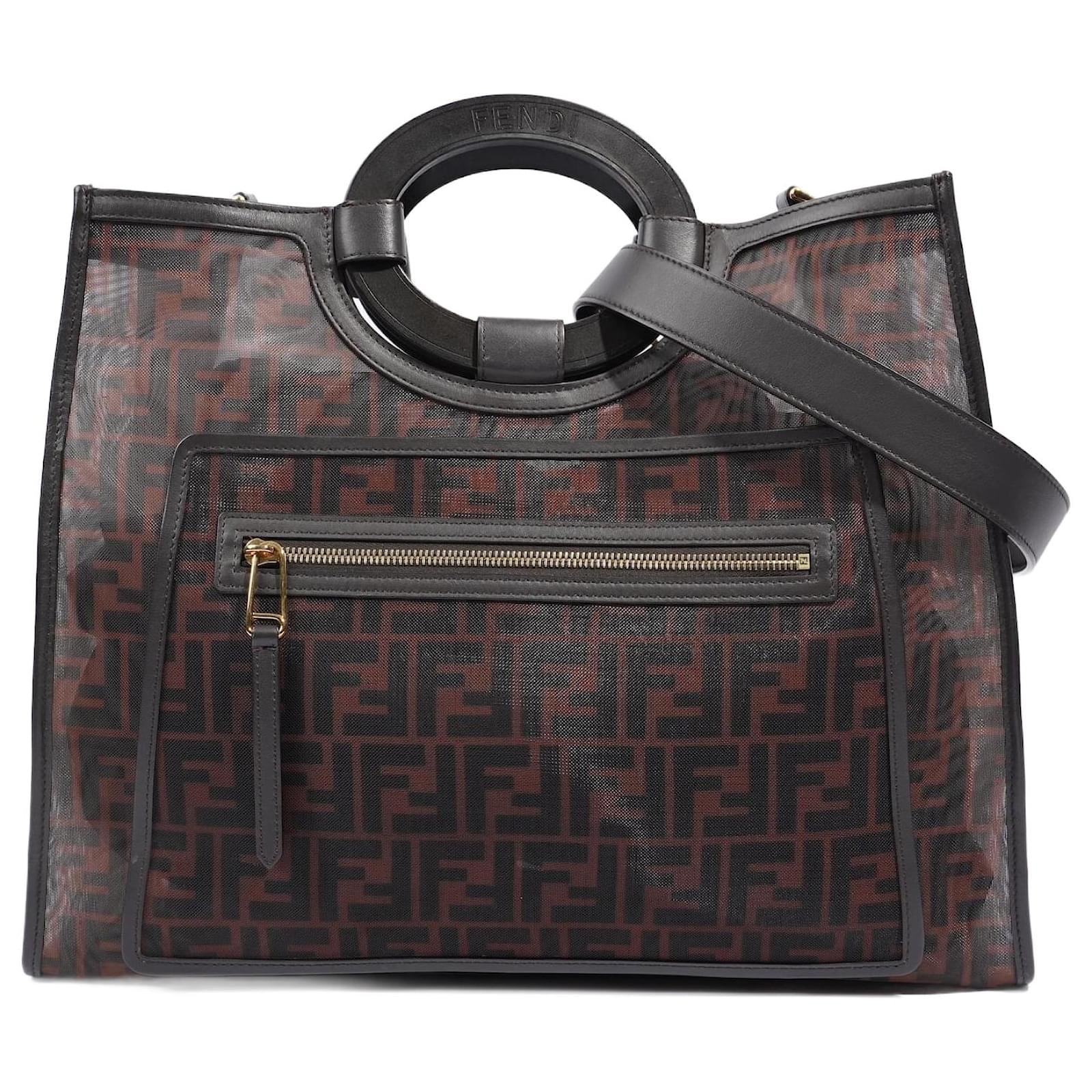 Fendi runaway tote bag online