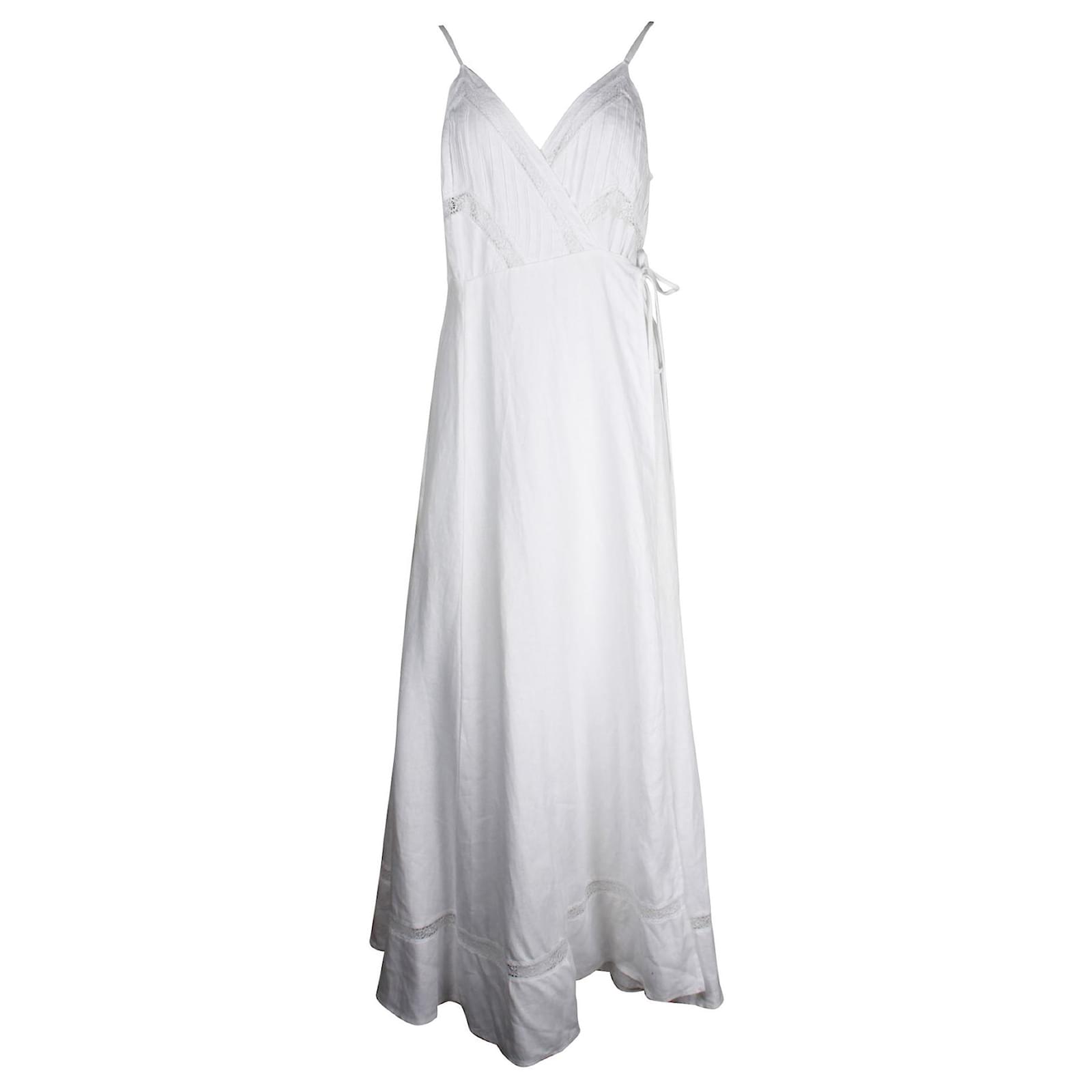 yellow maxi dress linen Z Supply Juniper Linen Maxi Dress