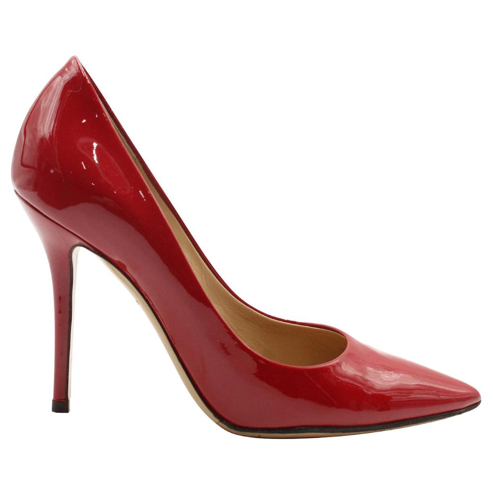 Tacones rojos de online charol