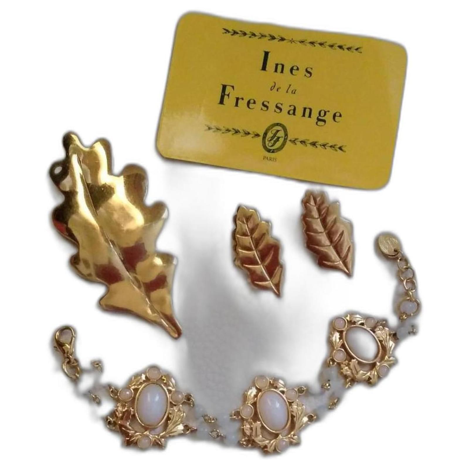Inès De La Fressange Paris Oak Leaf Charm Ines de la Inès De La Fressange Paris Oak Leaf Charm Ines de la