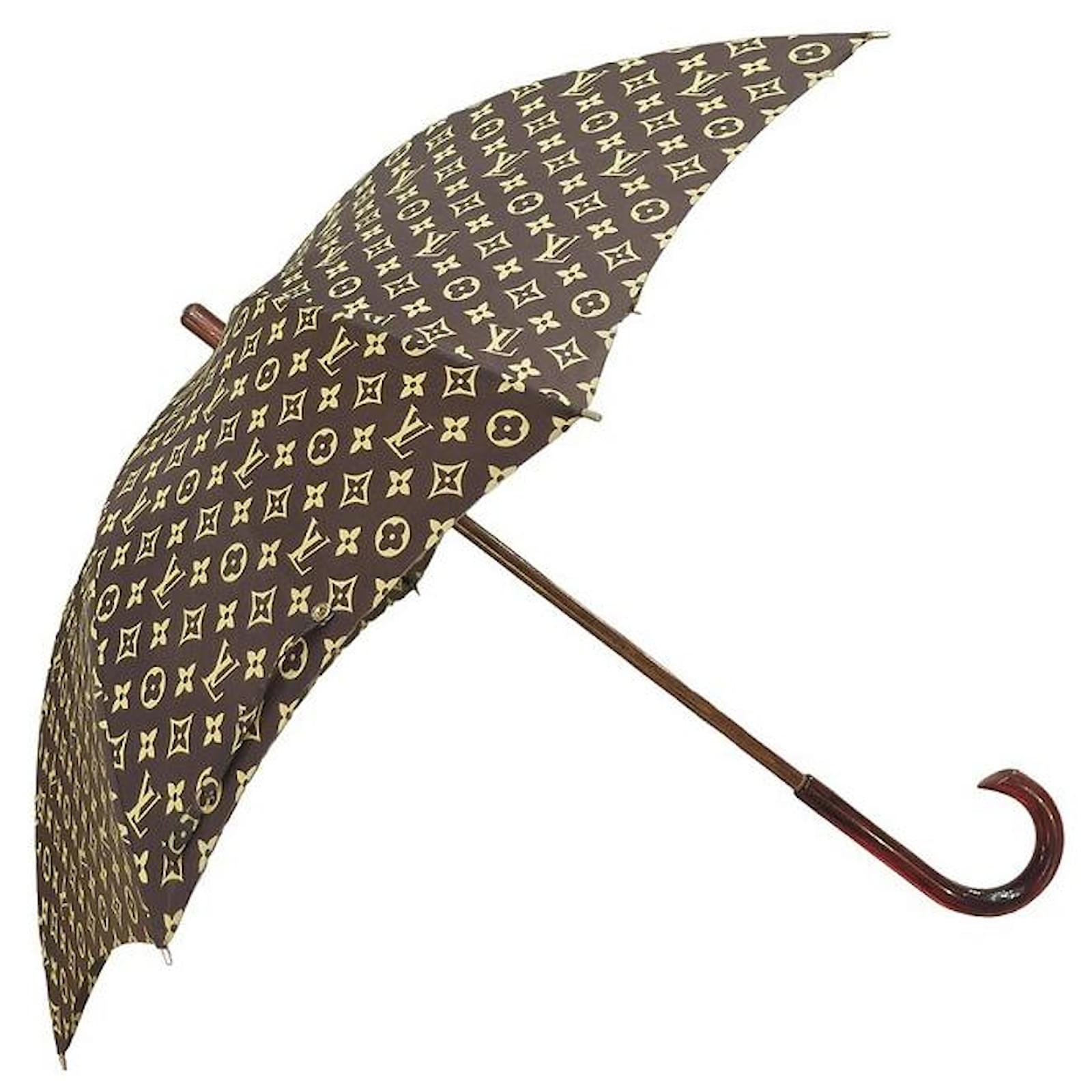 Louis Vuitton Umbrella in brown monogram canvas