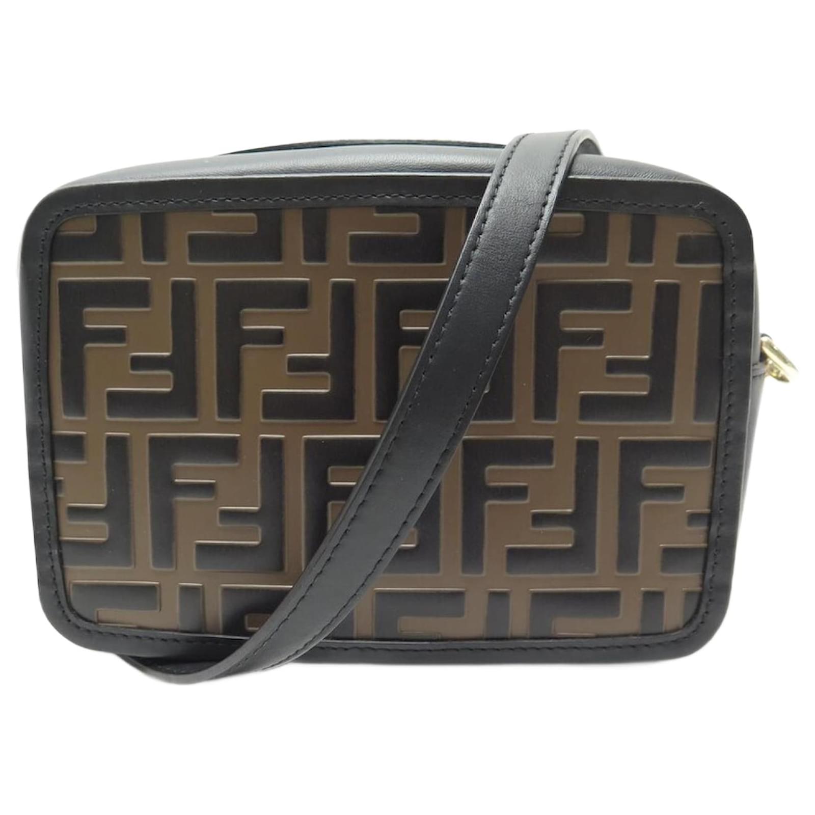 Fendi zucca cheap camera bag