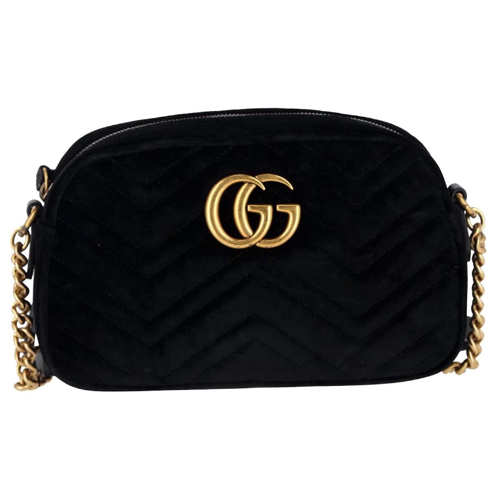 Gucci velvet cheap crossbody bag