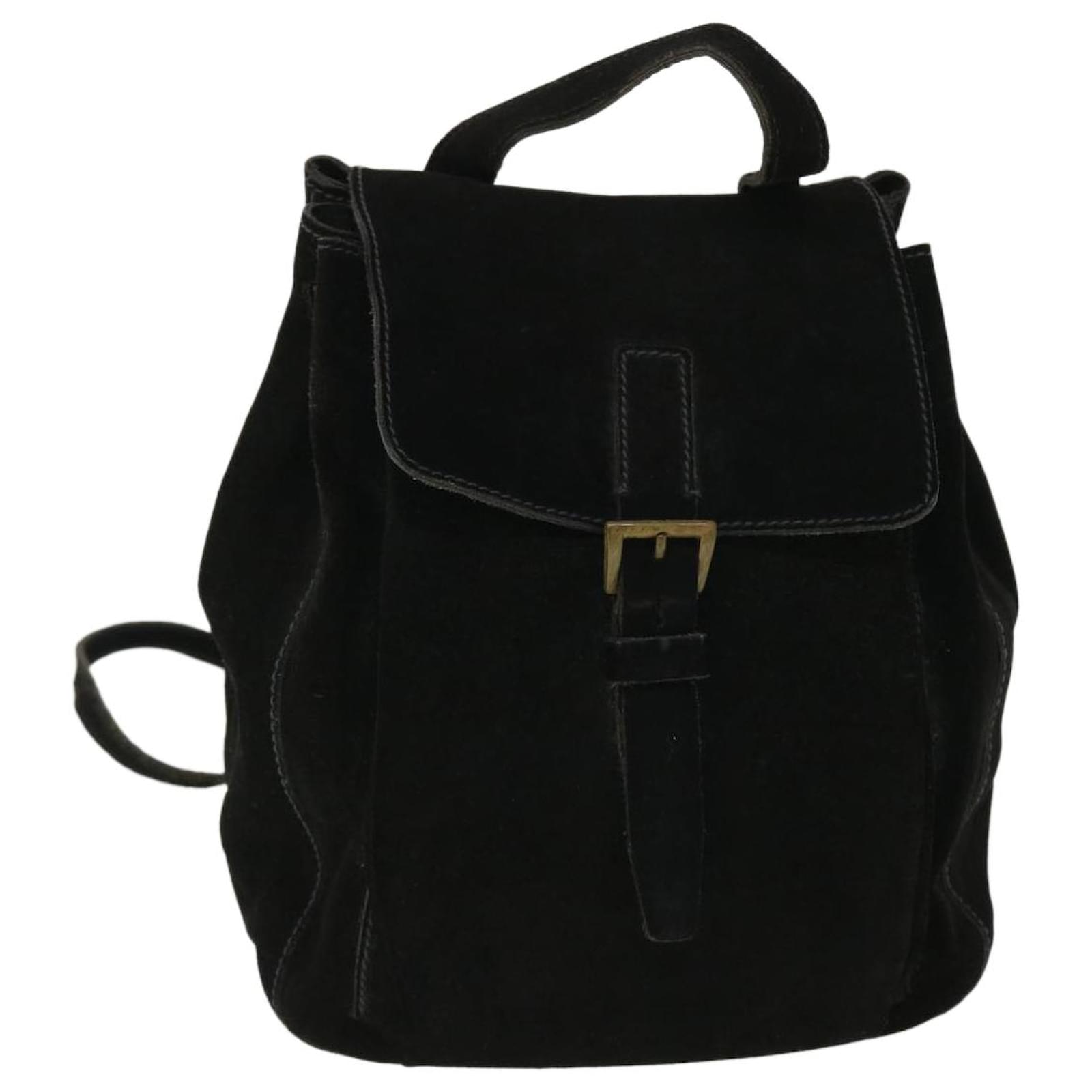 Prada Rucksack Wildleder Rucksack Rucksack Damen Fransen 29 Leder