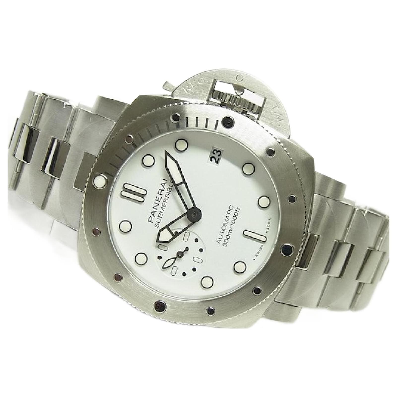 PANERAI Sumergible Blanco 42 MM PAM02223 Especificaci n de la