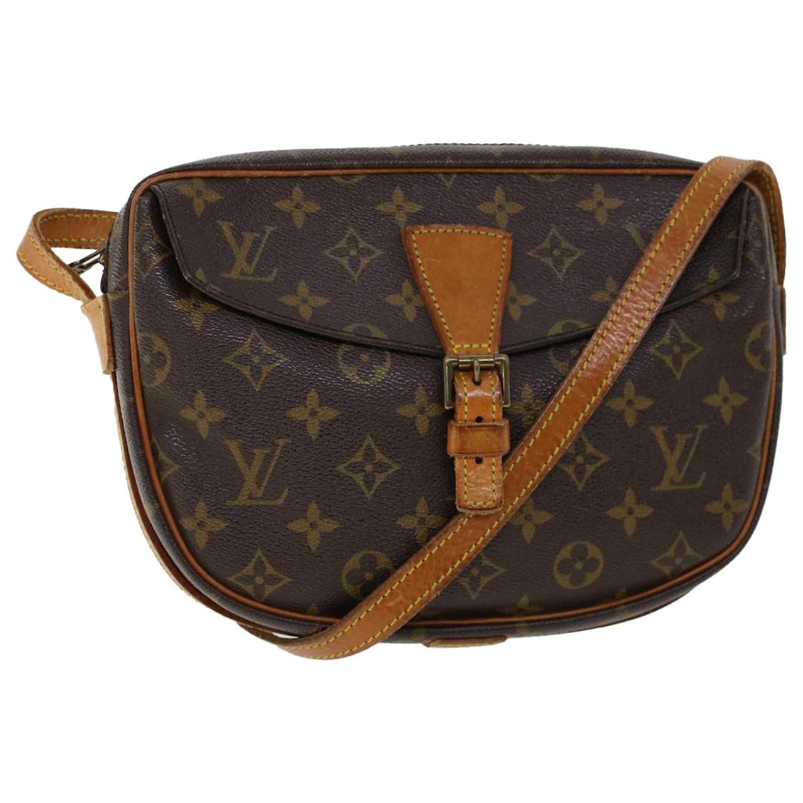 Auth Louis Vuitton Monogram Jeune Fille MM Shoulder Cross Bag M51226 Junk  J2557