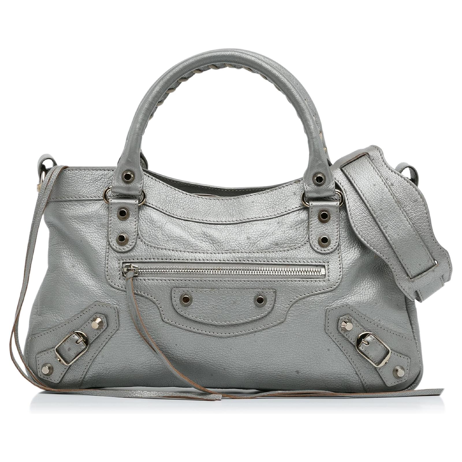 Balenciaga classic sale silver city s