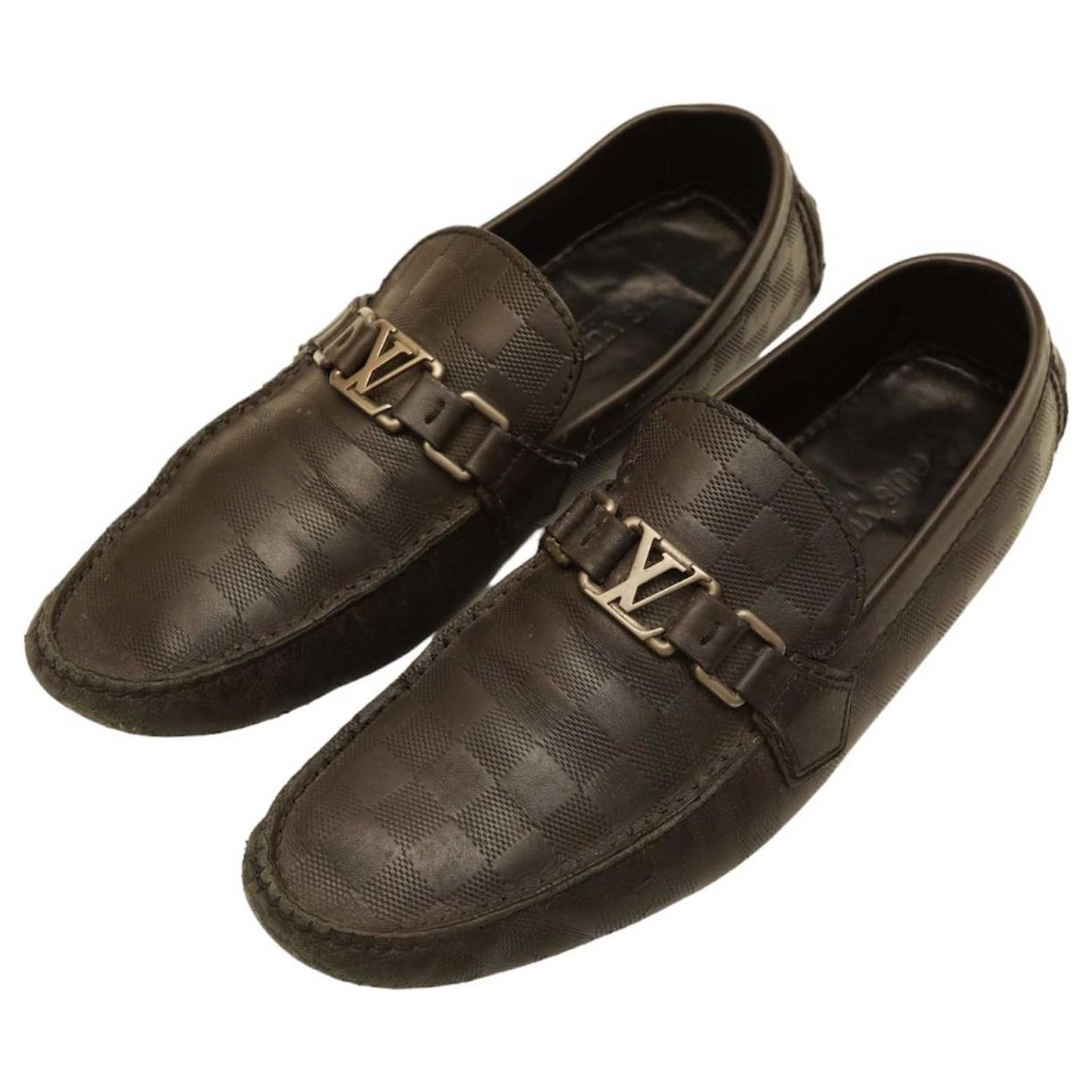 Louis Vuitton Lv man shoes new monogram loafers