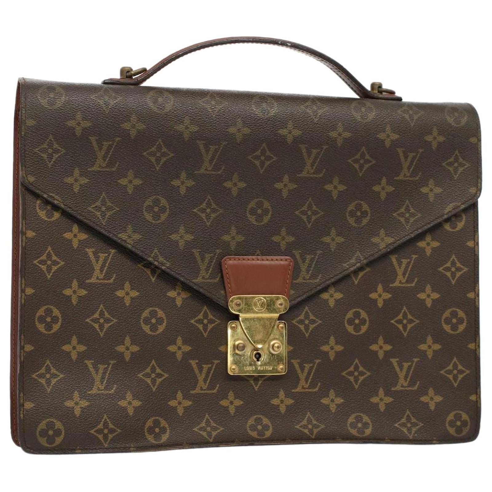 Louis Vuitton Monogram Porte Documents Voyage Business Bag M53361 Lv Auth  Bs5699