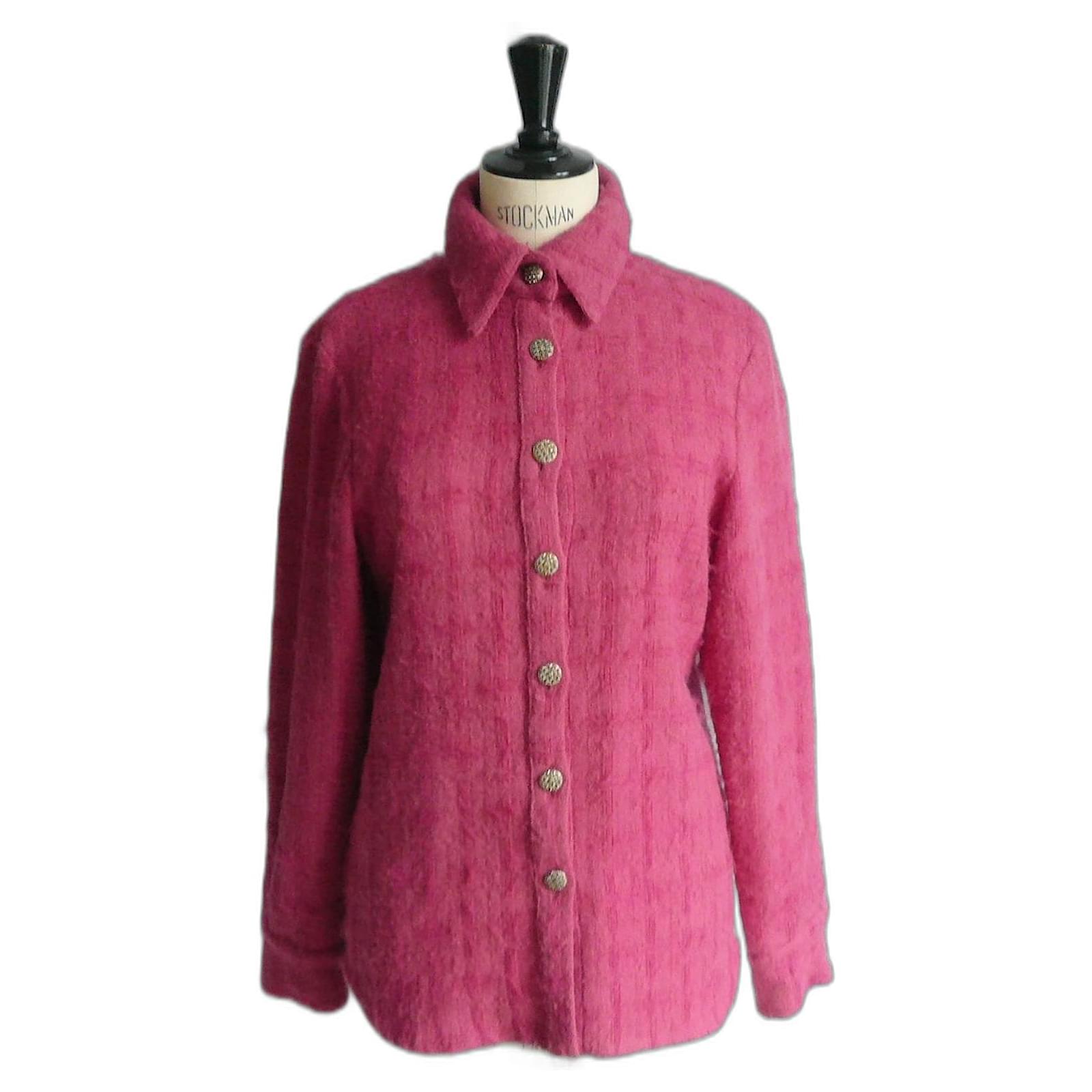 Tweed suit jacket Chanel Pink size 34 FR in Tweed - 38941562
