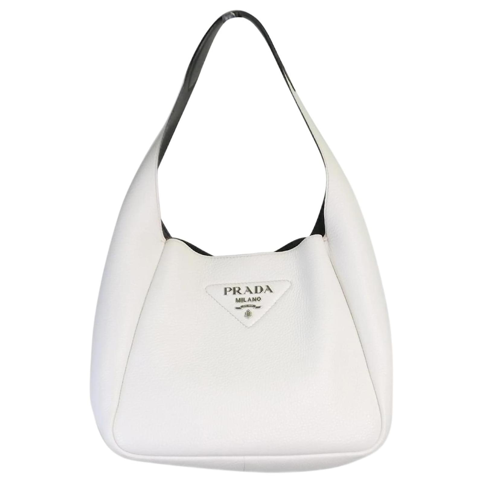 Women's Galleria Double-Zip Leather Tote Handbag by Prada - Sam's Club
