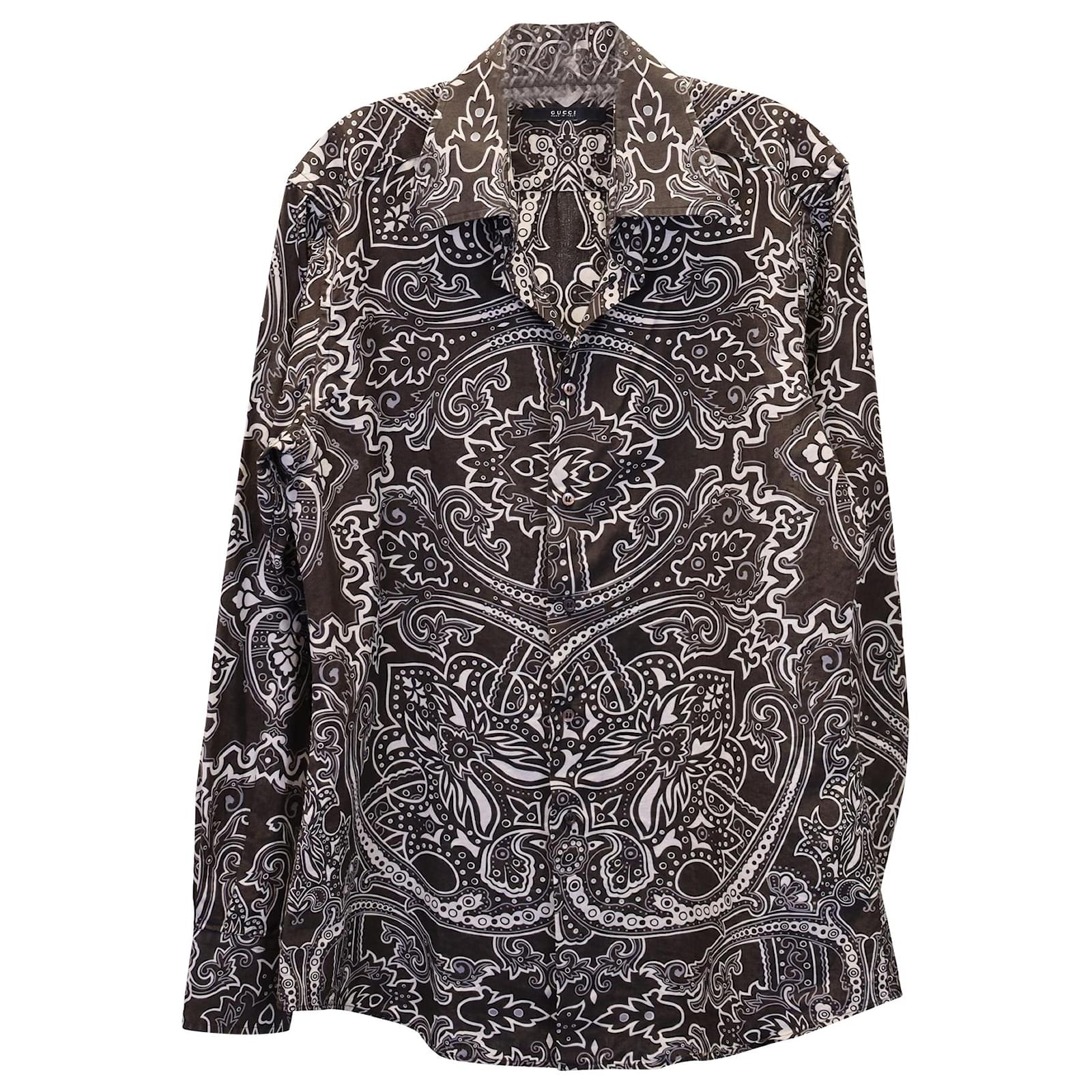 Camisa gucci online estampada