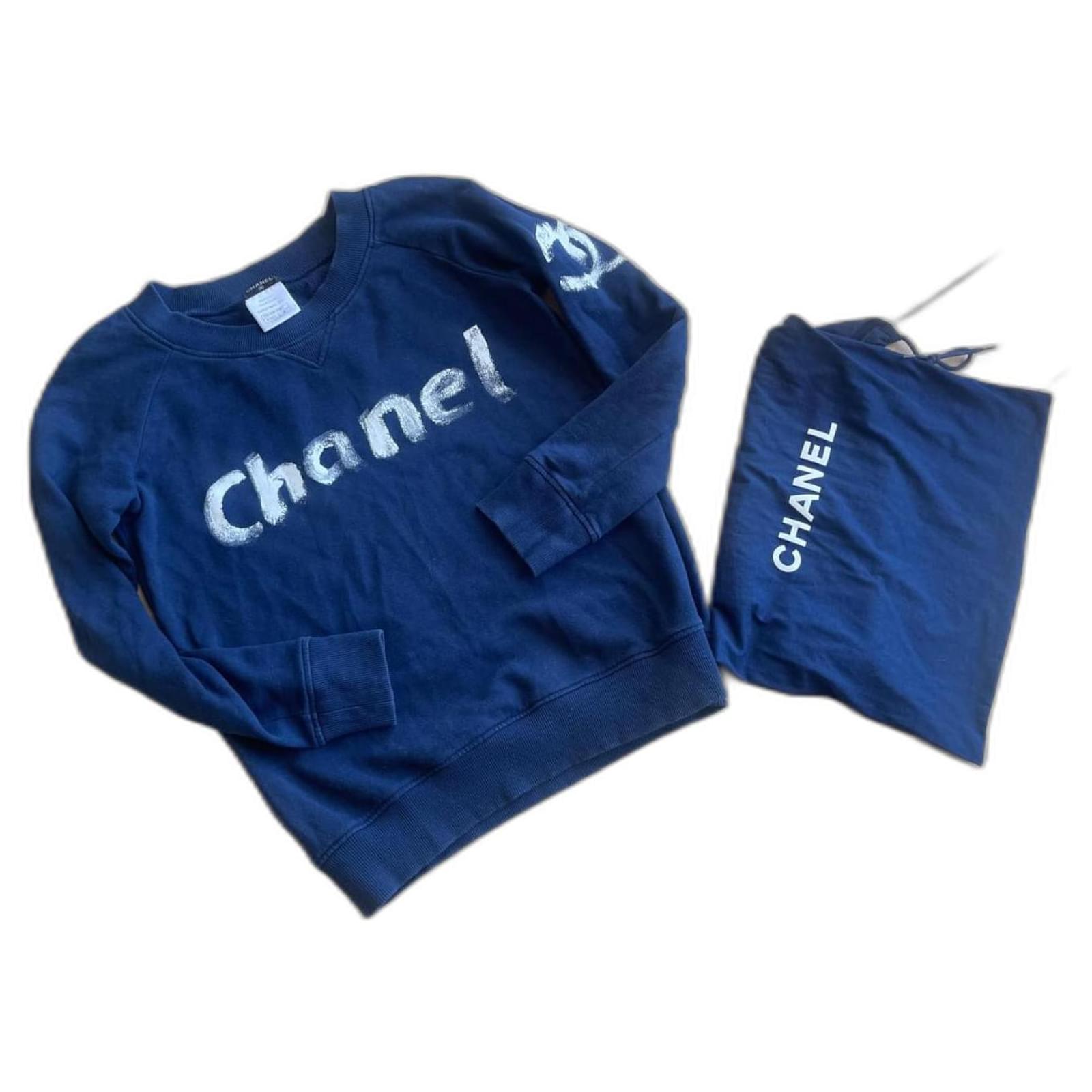Chanel Hair accessories Navy blue Silk ref.804842 - Joli Closet