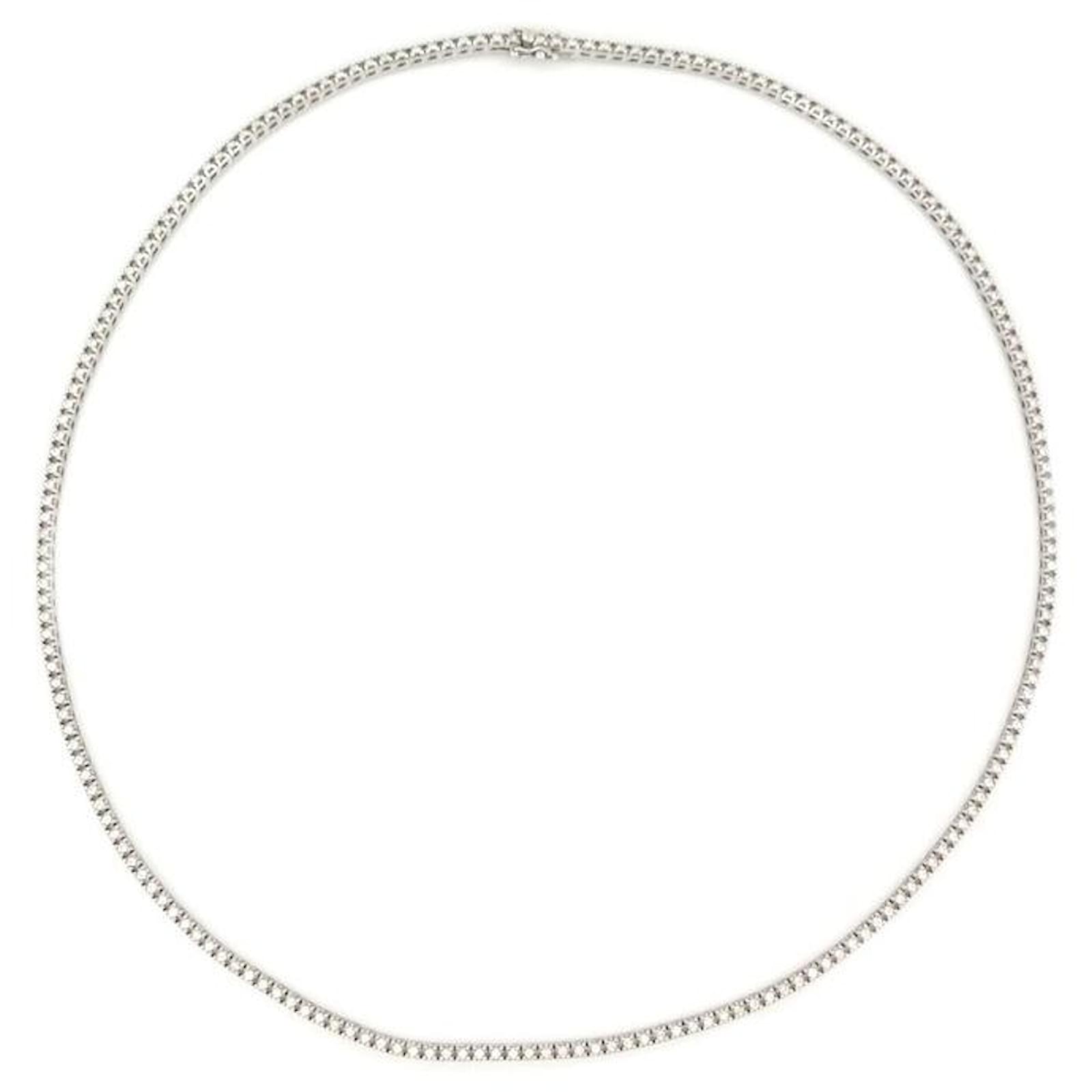 NEUF COLLIER MAUBOUSSIN TU ES MA RIVIERE D'AMOUR NE0746WGDI