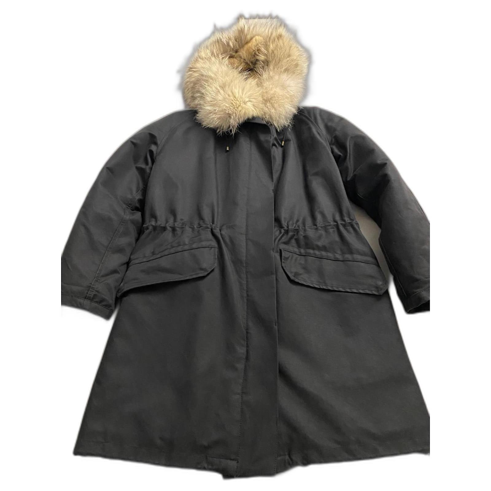 Yves Salomon Parka Aus Baumwolle Blouson